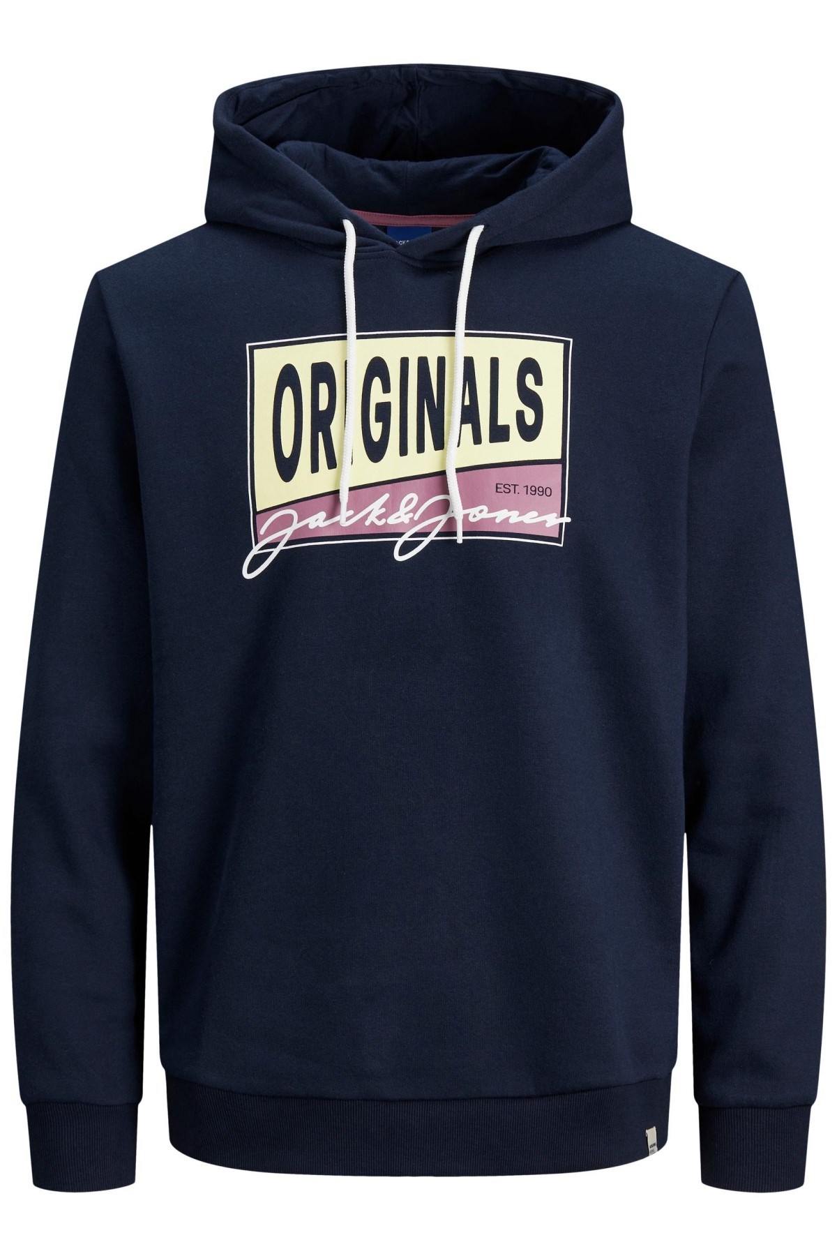 Jack Jones Erkek S-Shirt 12193645 Navy Blazer