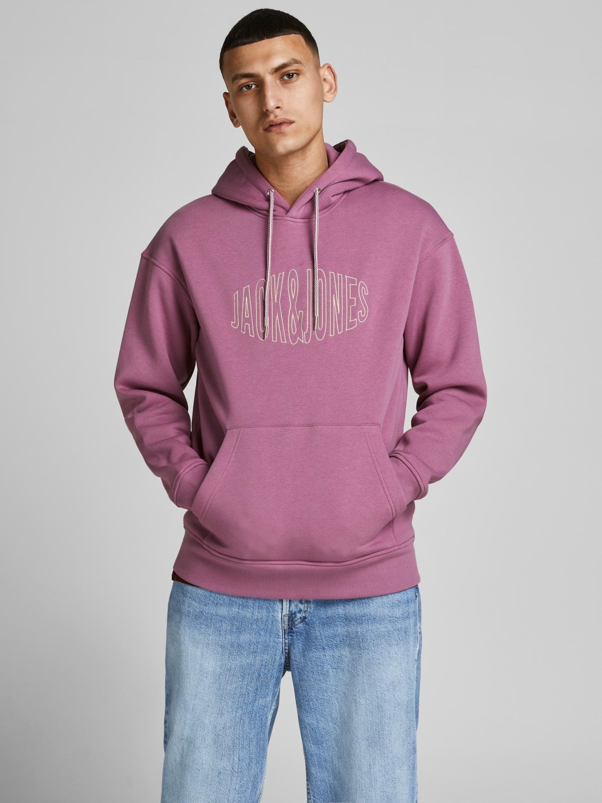 Jack Jones Erkek S-Shirt 12194082 Bordeaux