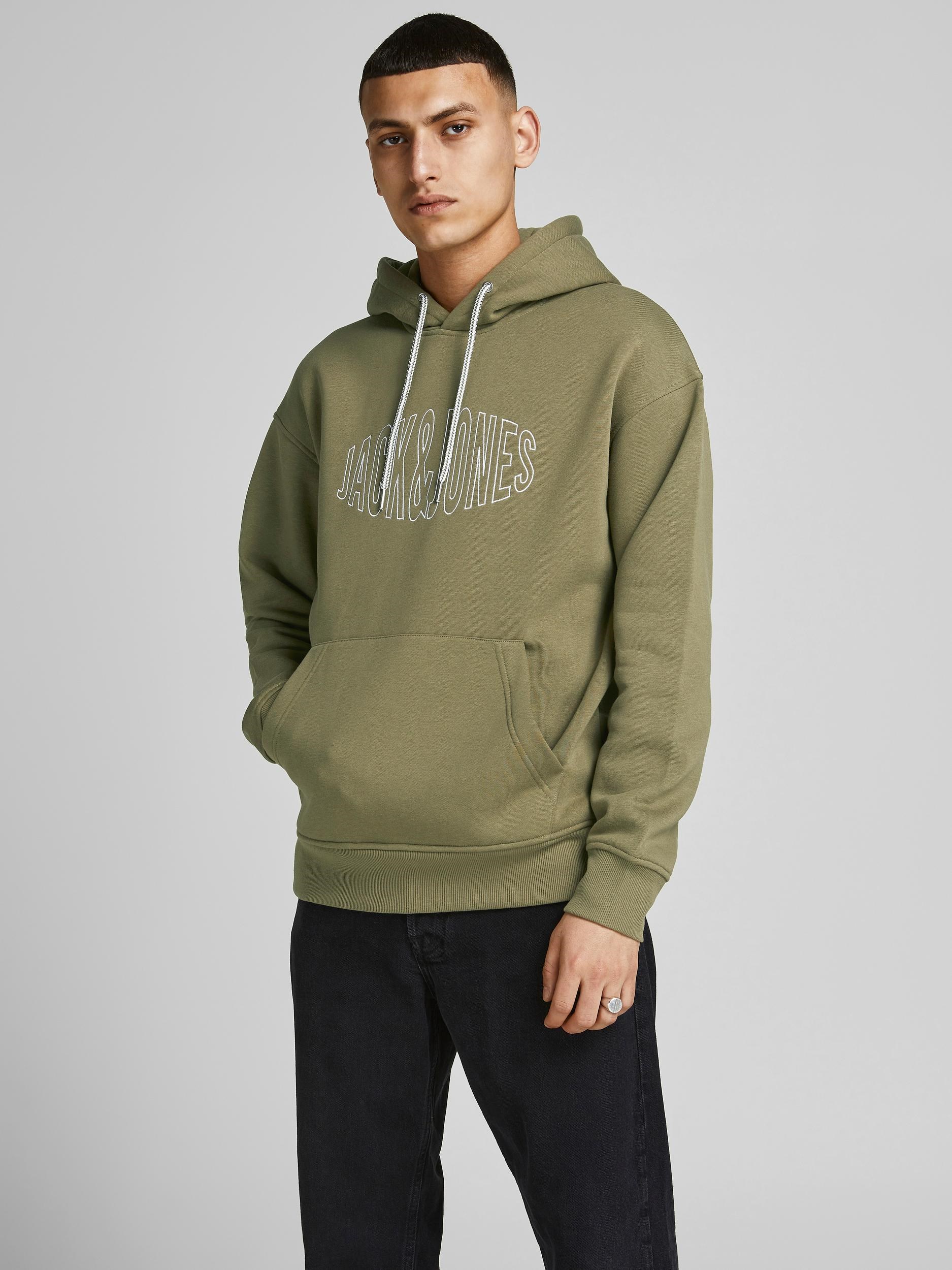 Jack Jones Erkek S-Shirt 12194082 Martini Olive