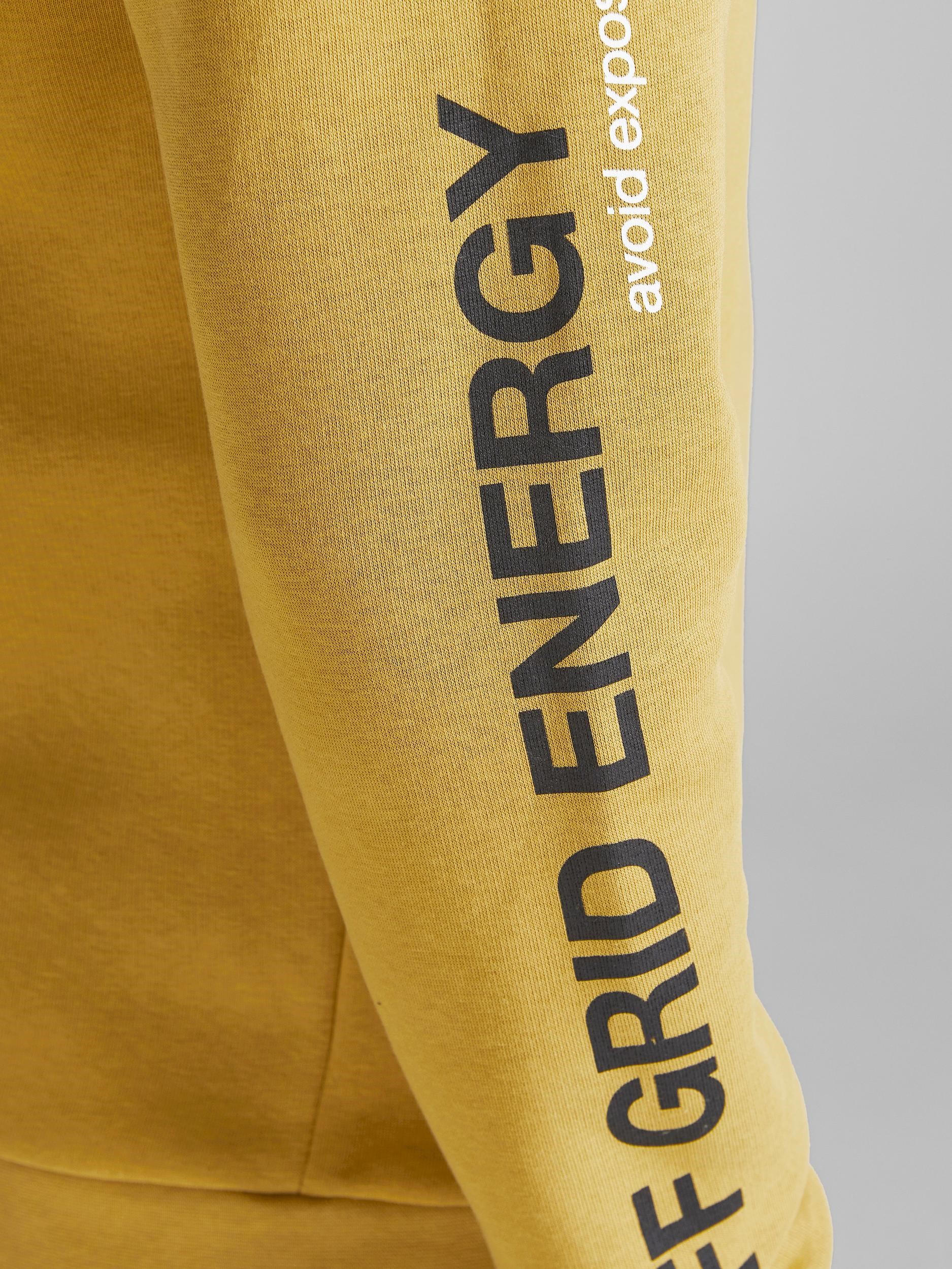 Jack Jones Erkek S-Shirt 12194399 Honey Mustard