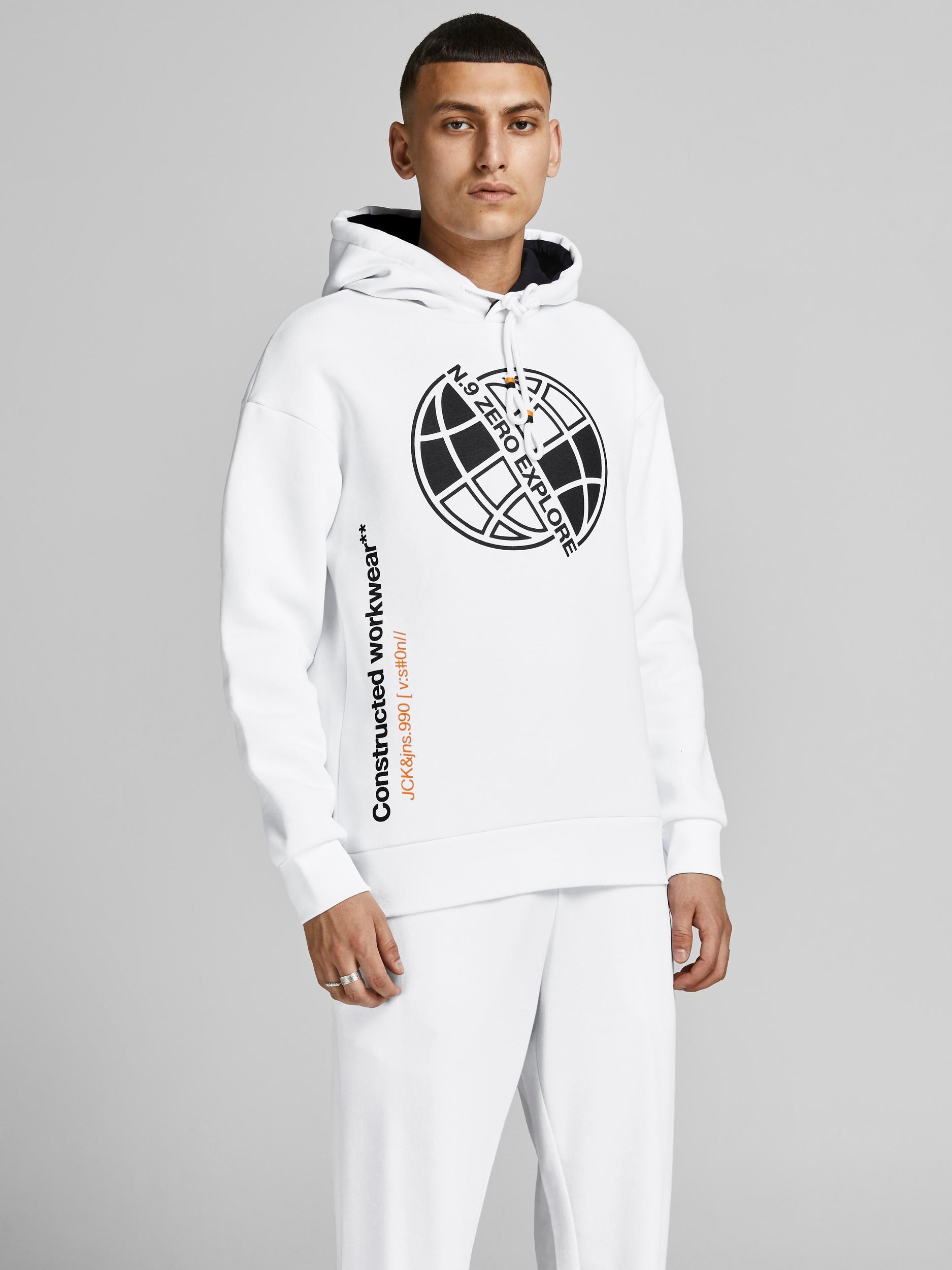 Jack Jones Erkek S-Shirt 12194399 White