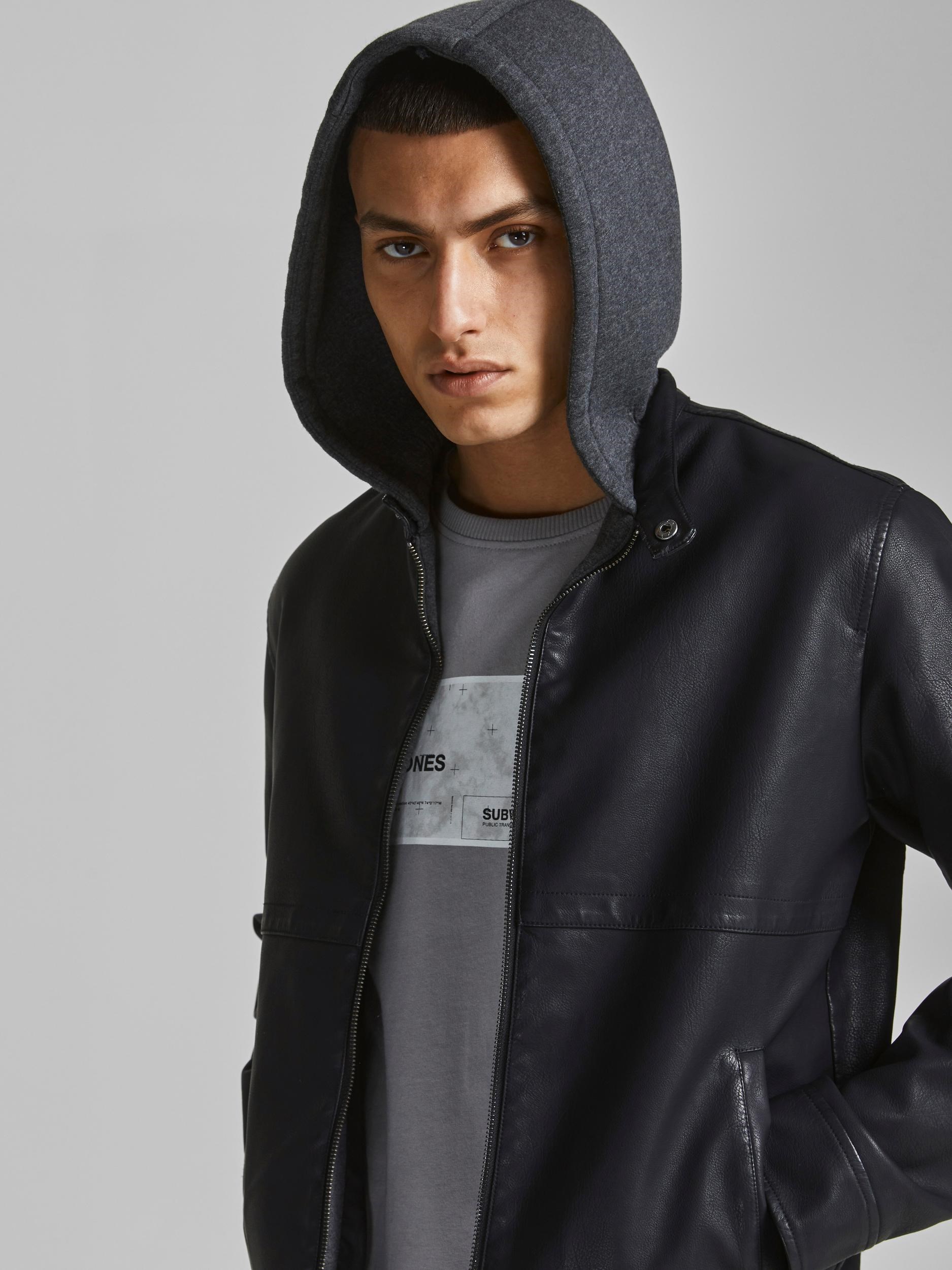 Jack Jones Erkek Ceket 12195277 Black