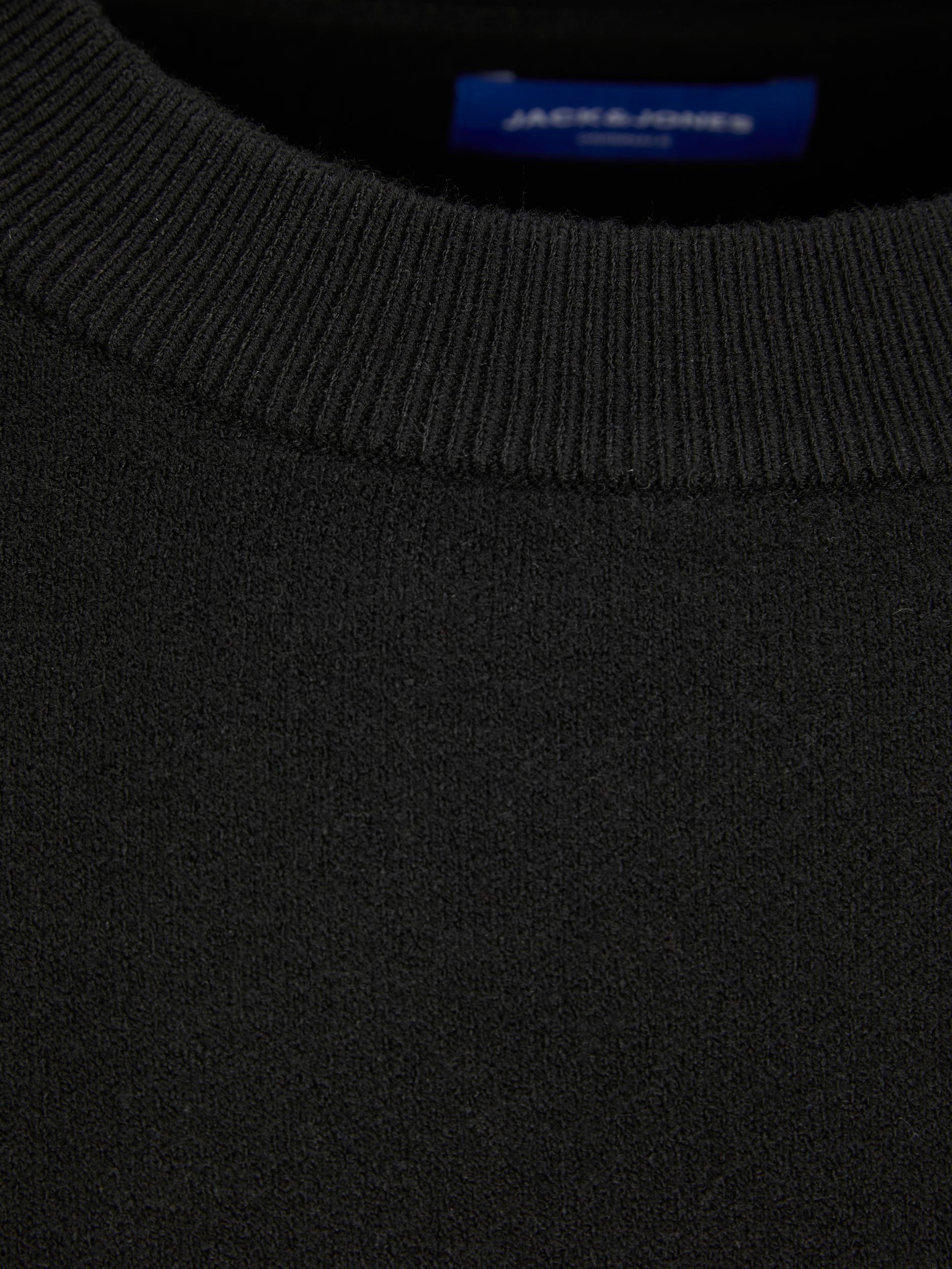 Jack Jones Erkek Kazak 12196884 Black