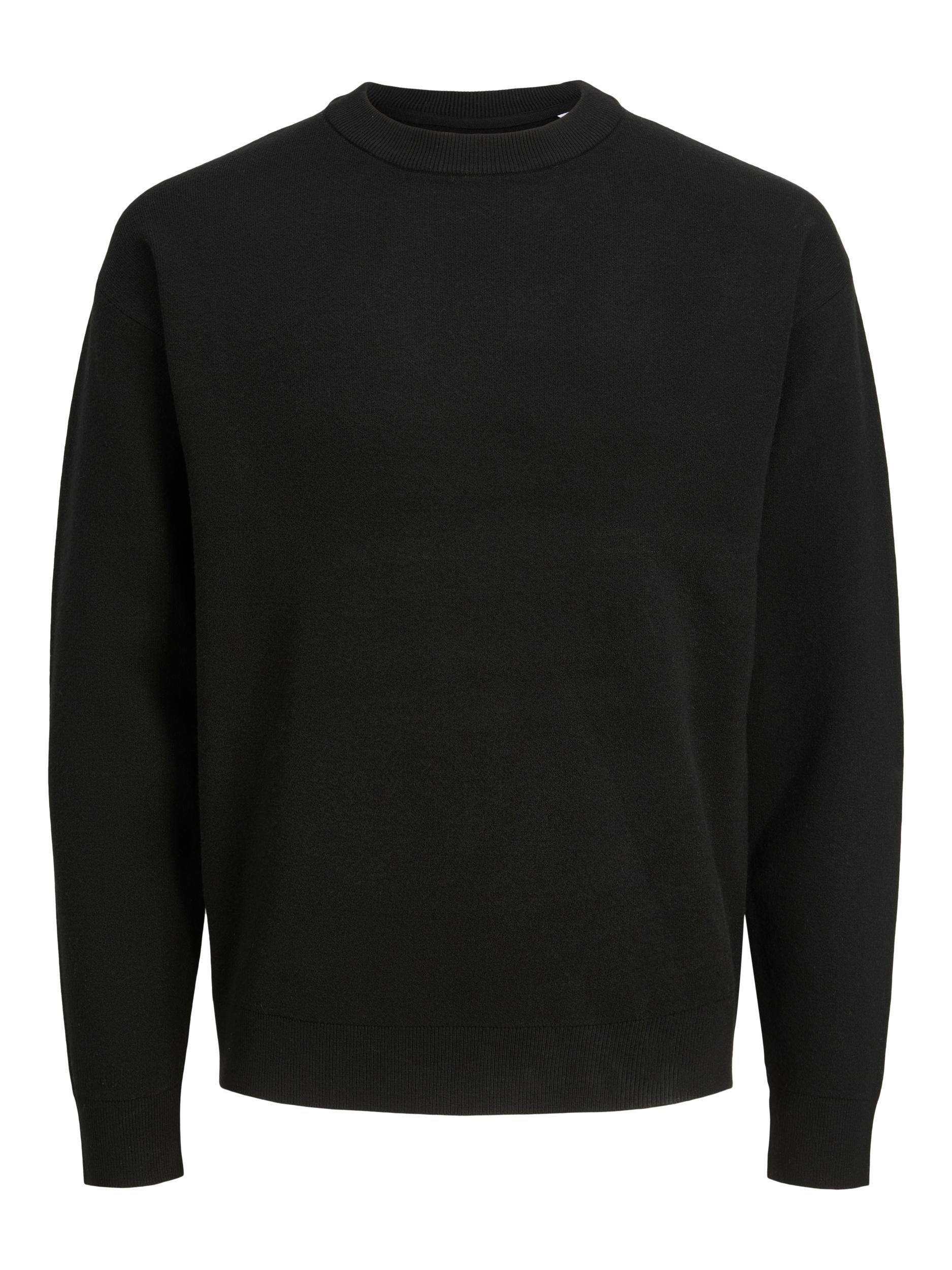 Jack Jones Erkek Kazak 12196884 Black