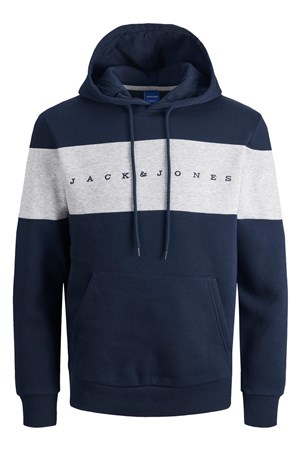 Jack Jones Erkek S-Shirt 12198477 Navy Blazer
