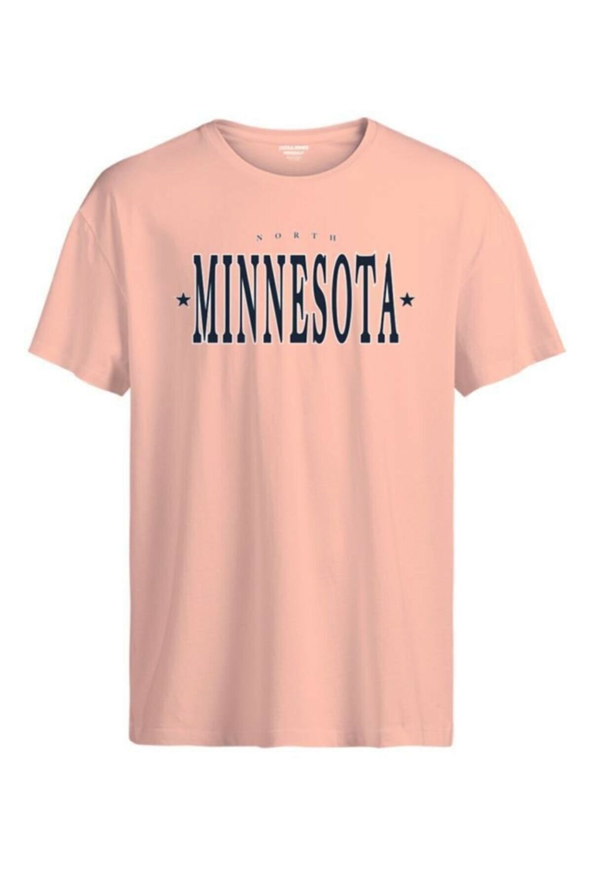 Jack Jones Erkek T-Shirt 12200046 Pale Peach