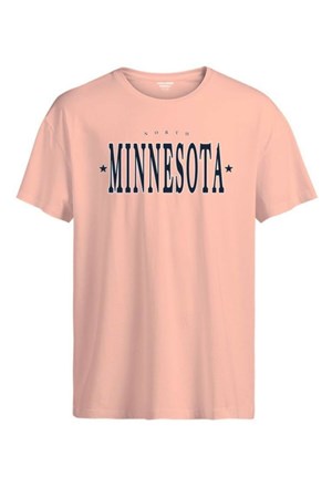 Jack Jones Erkek T-Shirt 12200046 Pale Peach