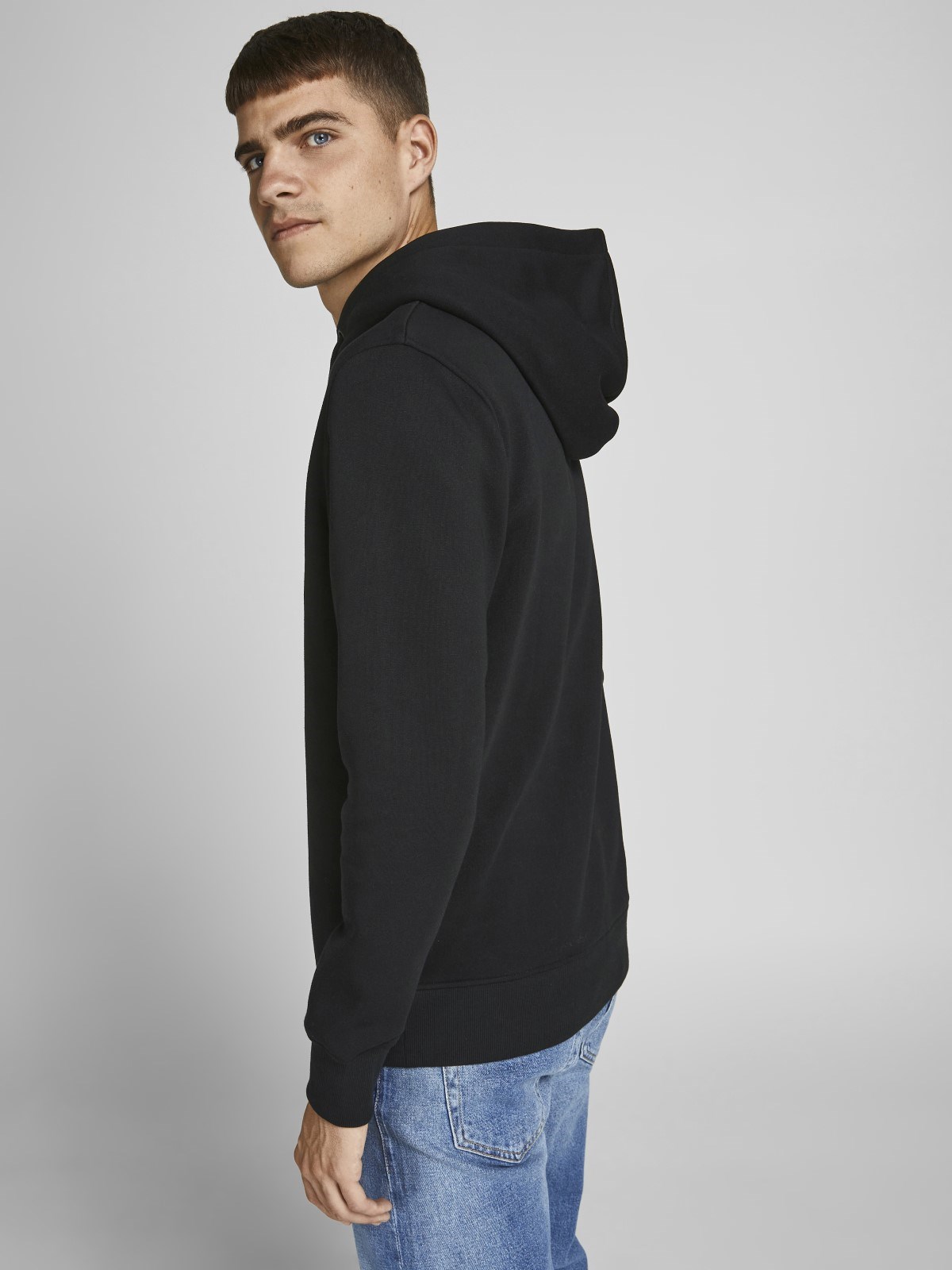 Jack Jones Erkek S-Shirt 12201561 Black