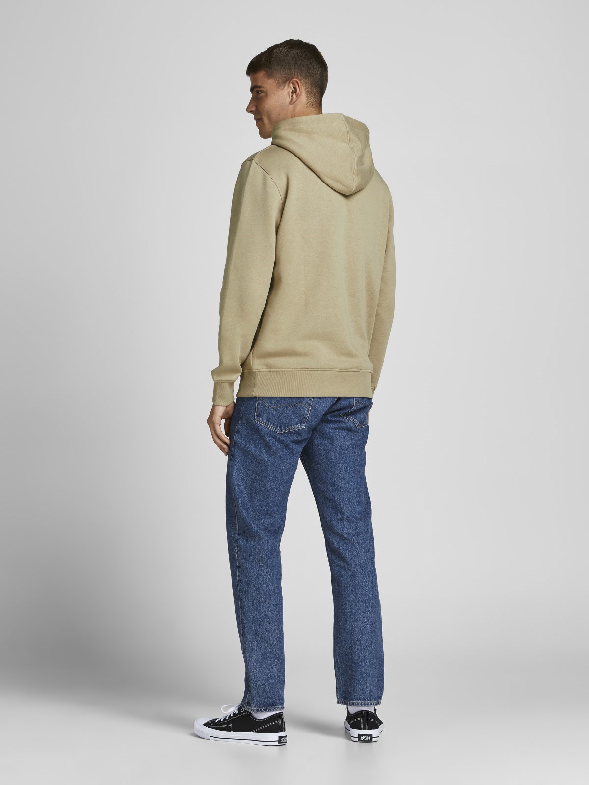 Jack Jones Erkek S-Shirt 12201561 Silver Sage