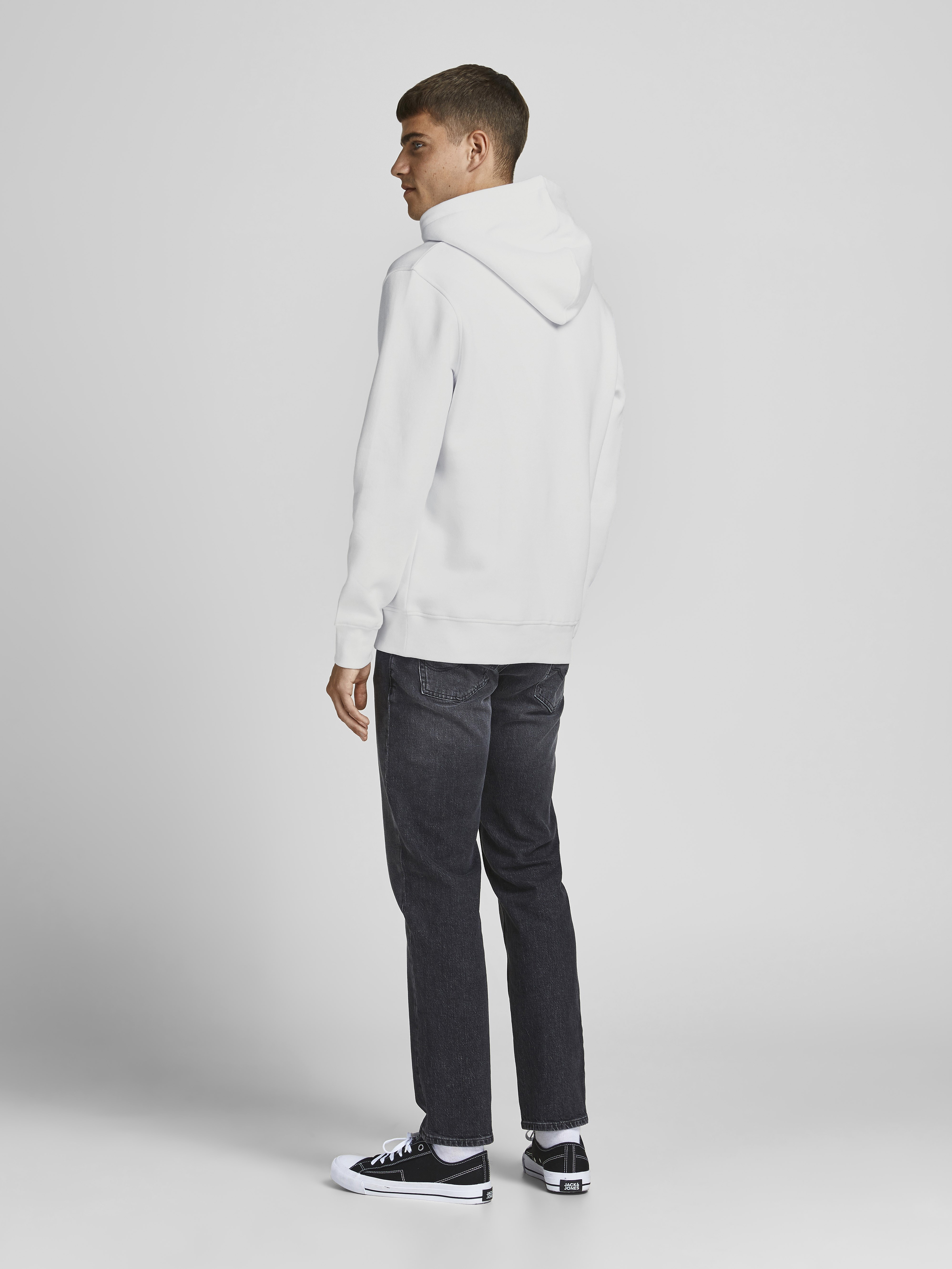 Jack Jones Erkek S-Shirt 12201561 White