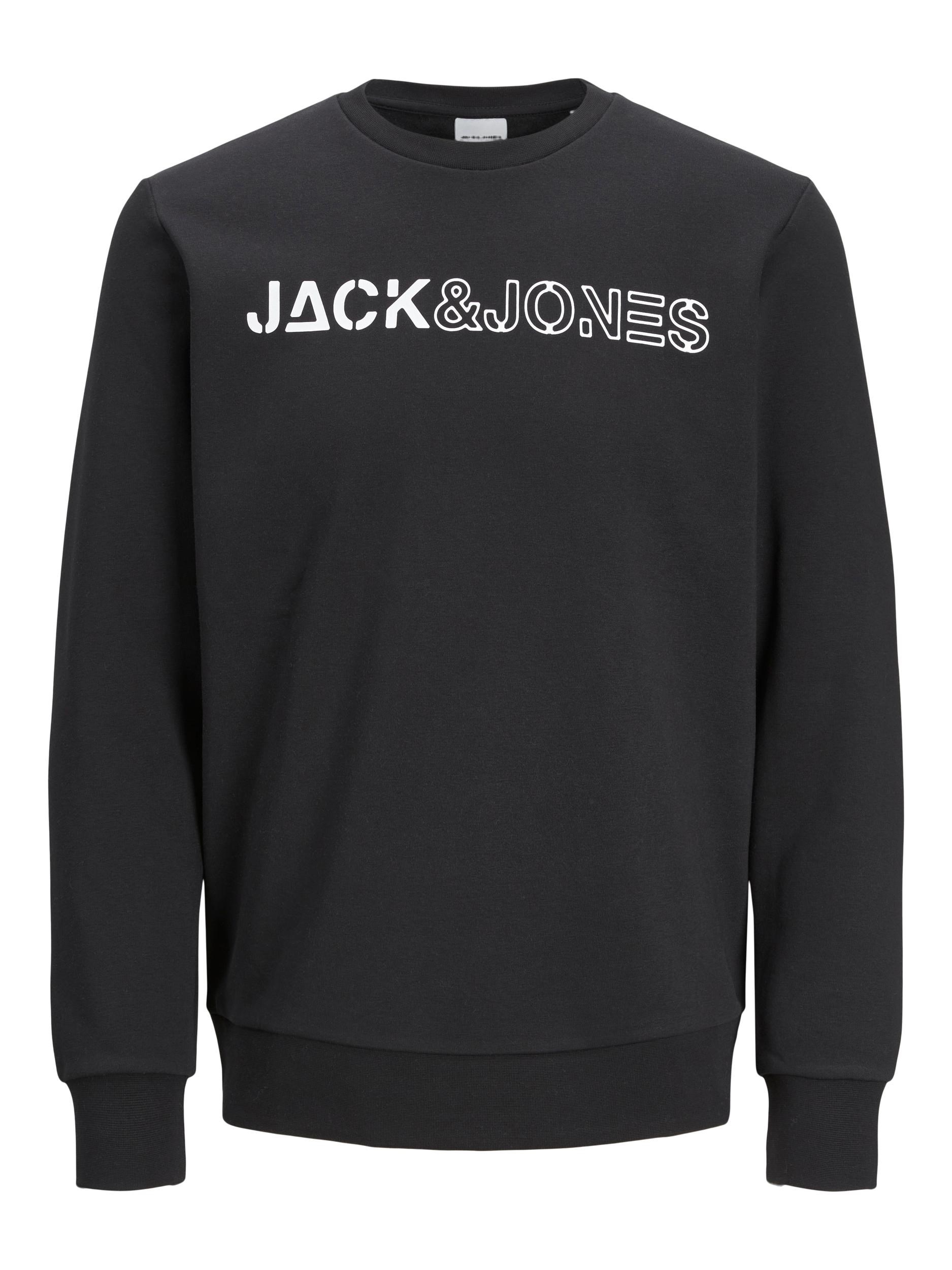 Jack Jones Erkek S-Shirt 12201841 Black