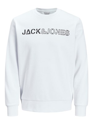 Jack Jones Erkek S-Shirt 12201841 White