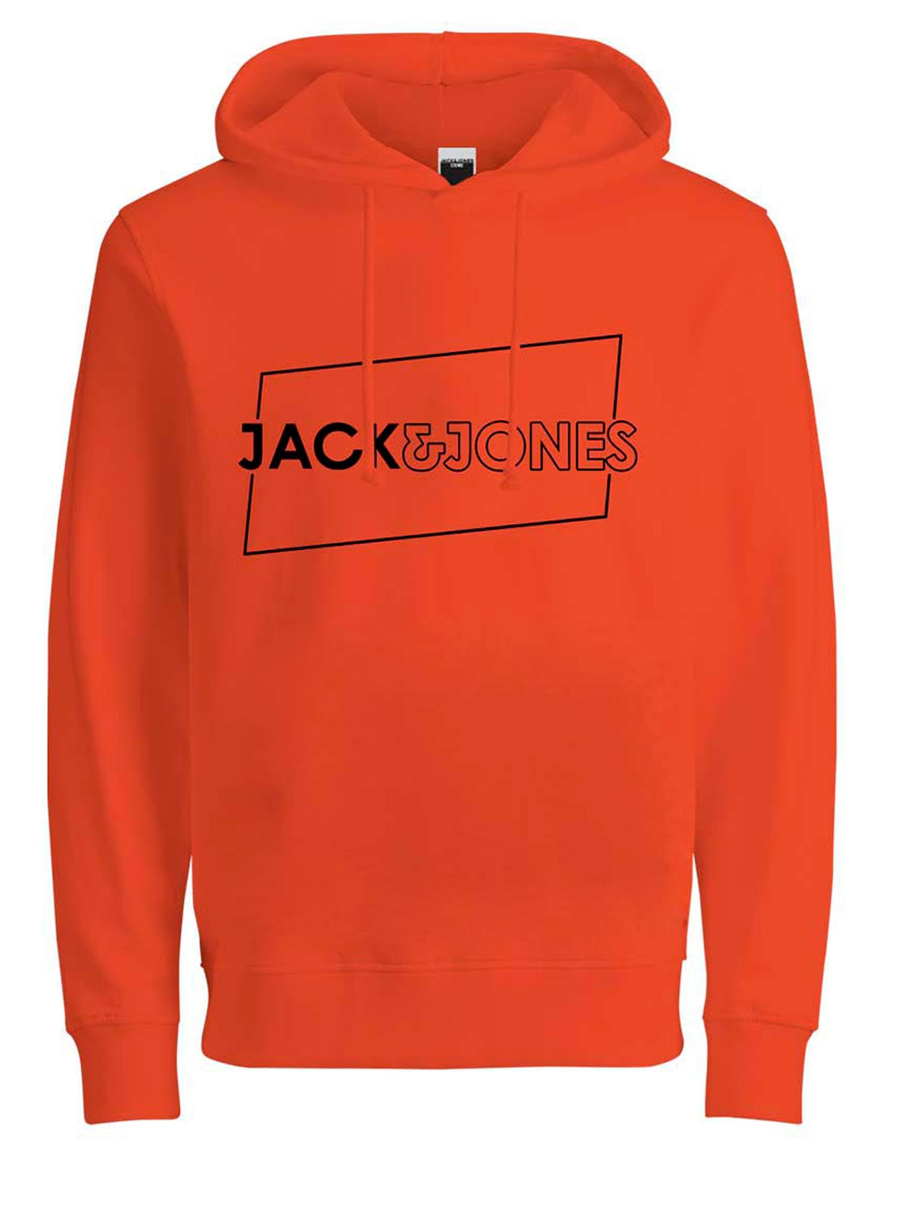 Jack Jones Erkek S-Shirt 12201849 Burnt Ochre