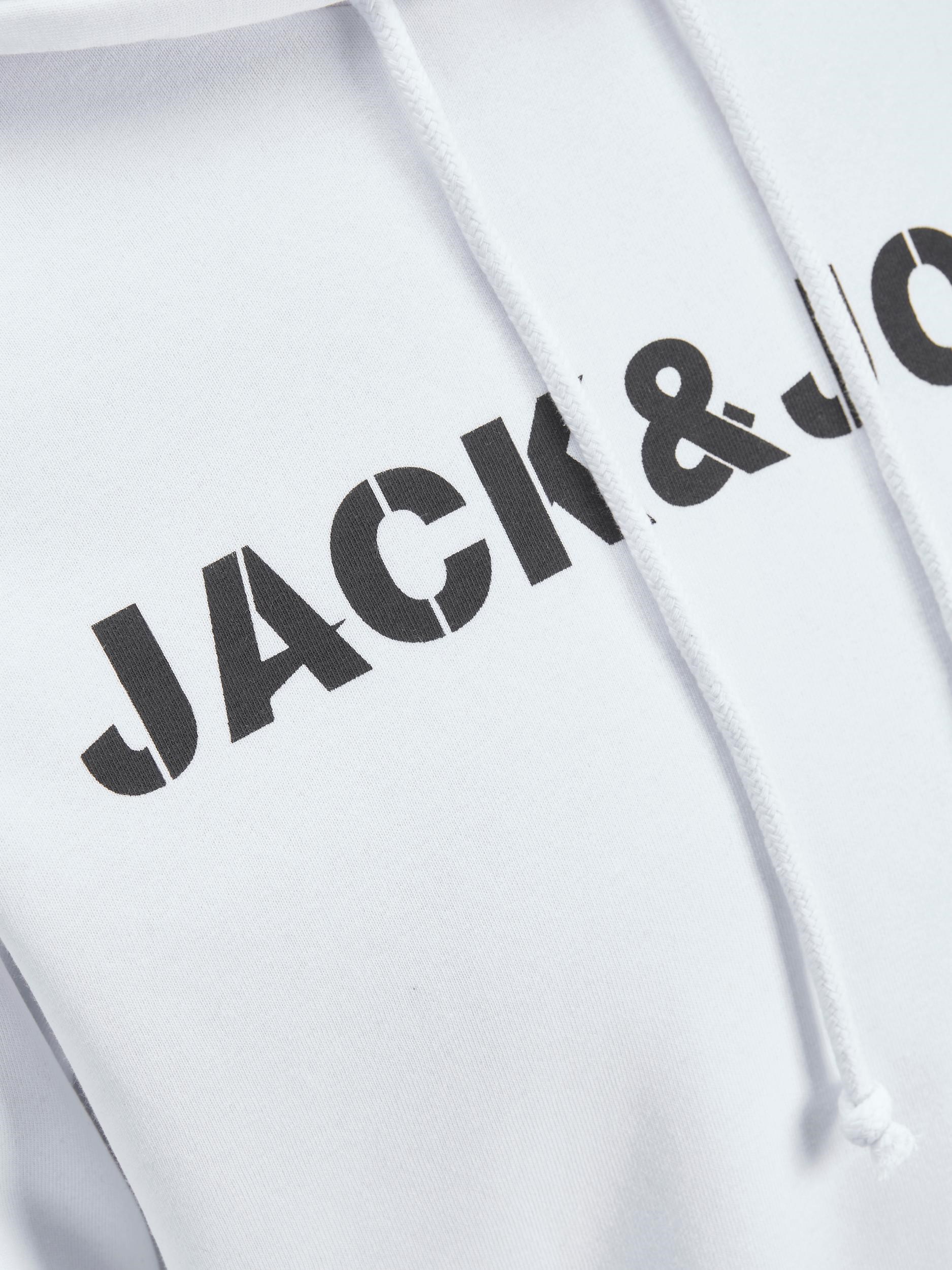 Jack Jones Erkek S-Shirt 12201857 White