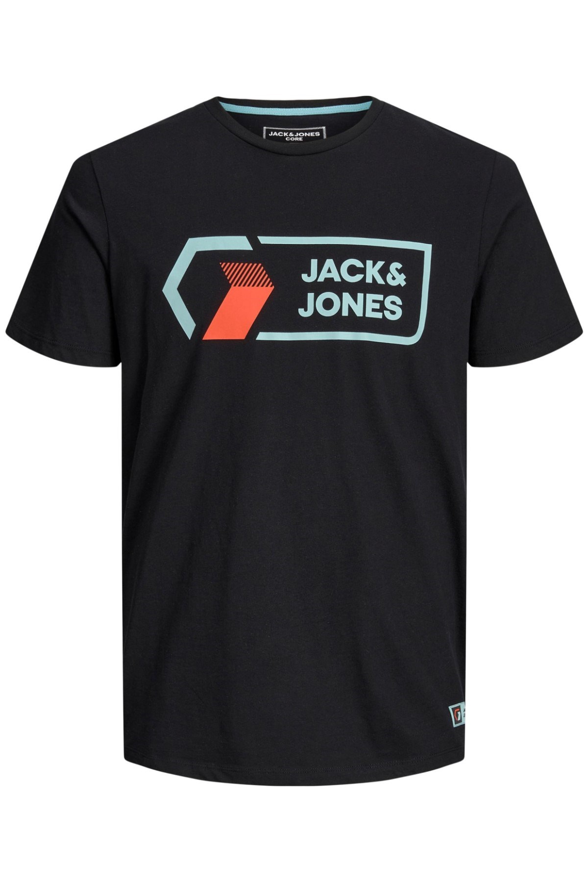 Jack Jones Erkek T-Shirt 12204902 Black