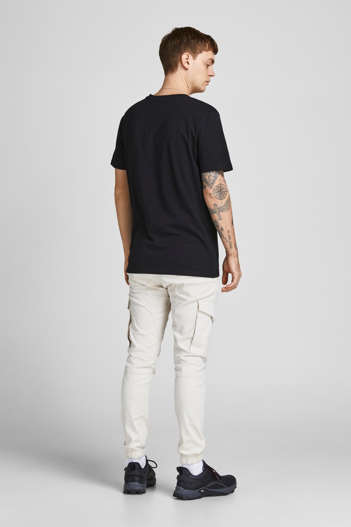 Jack Jones Erkek T-Shirt 12204902 Black
