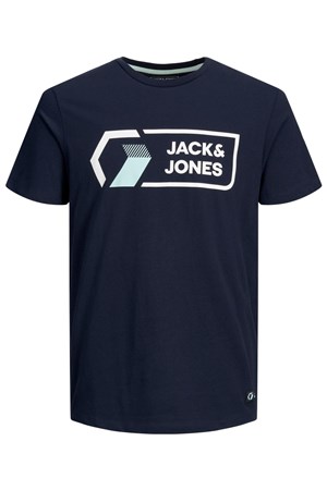 Jack Jones Erkek T-Shirt 12204902 Navy Blazer