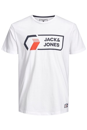 Jack Jones Erkek T-Shirt 12204902 White