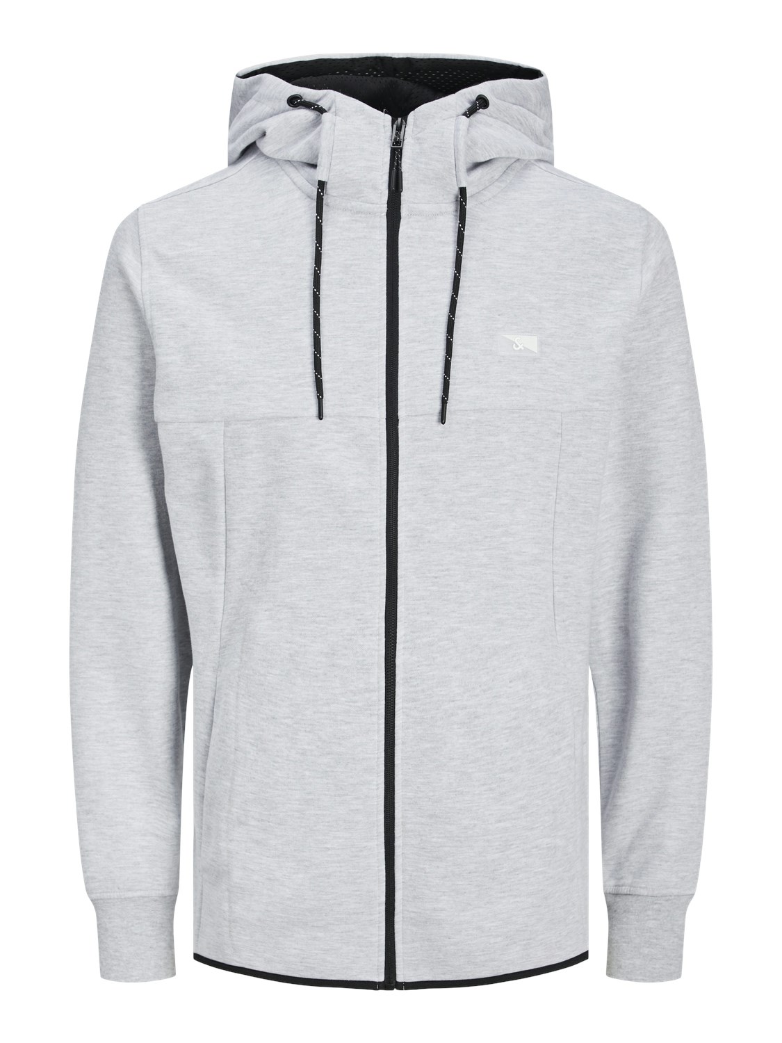 Jack Jones Erkek S-Shirt 12204926 Light Grey Melange