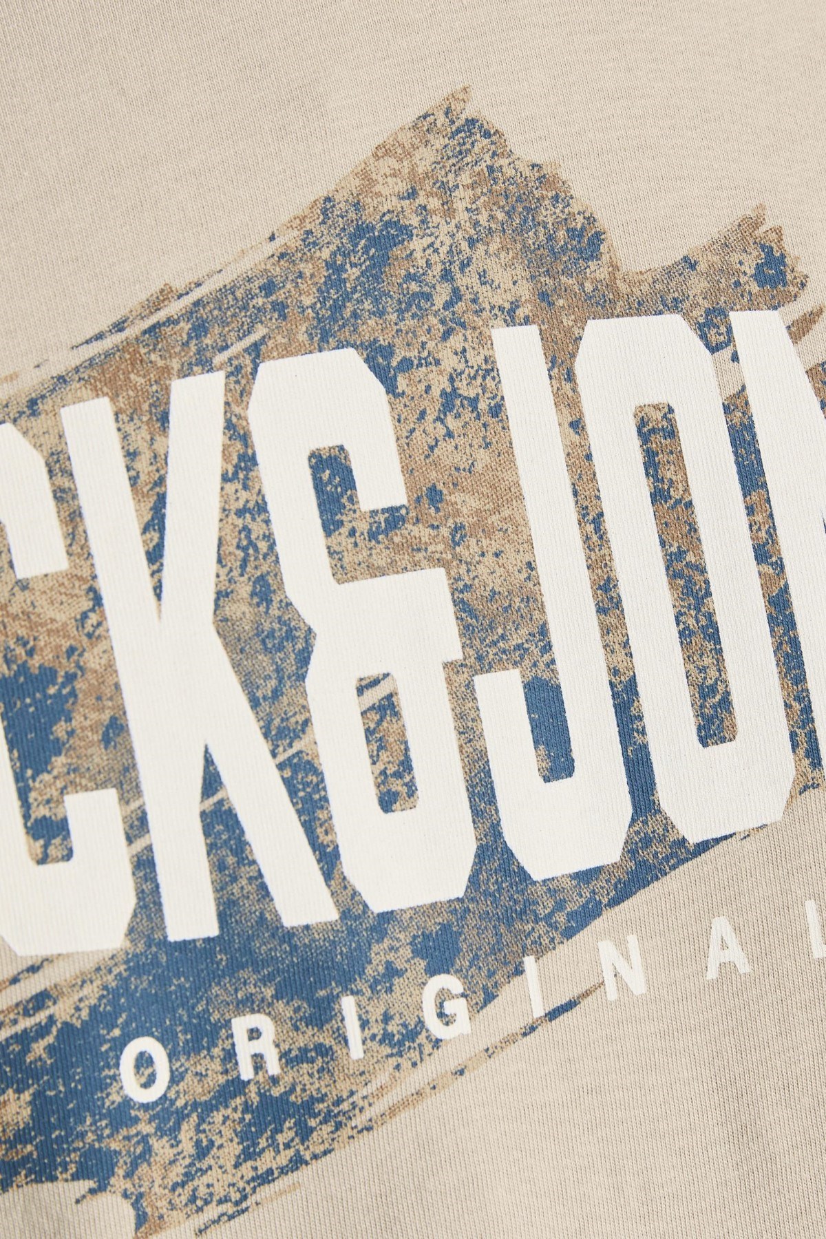 Jack Jones Erkek T-Shirt 12205191 Peyote
