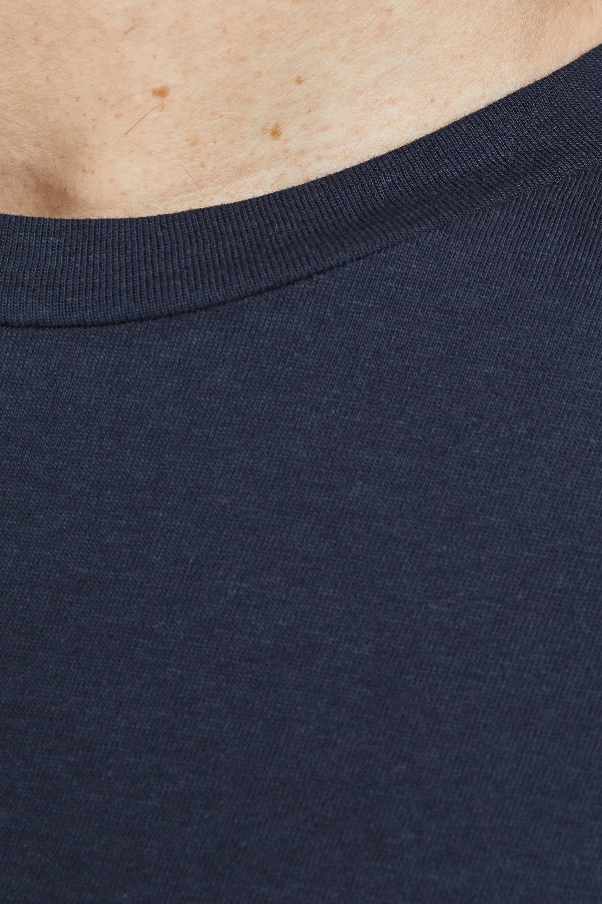 Jack Jones Erkek T-Shirt 12205244 Navy Blazer