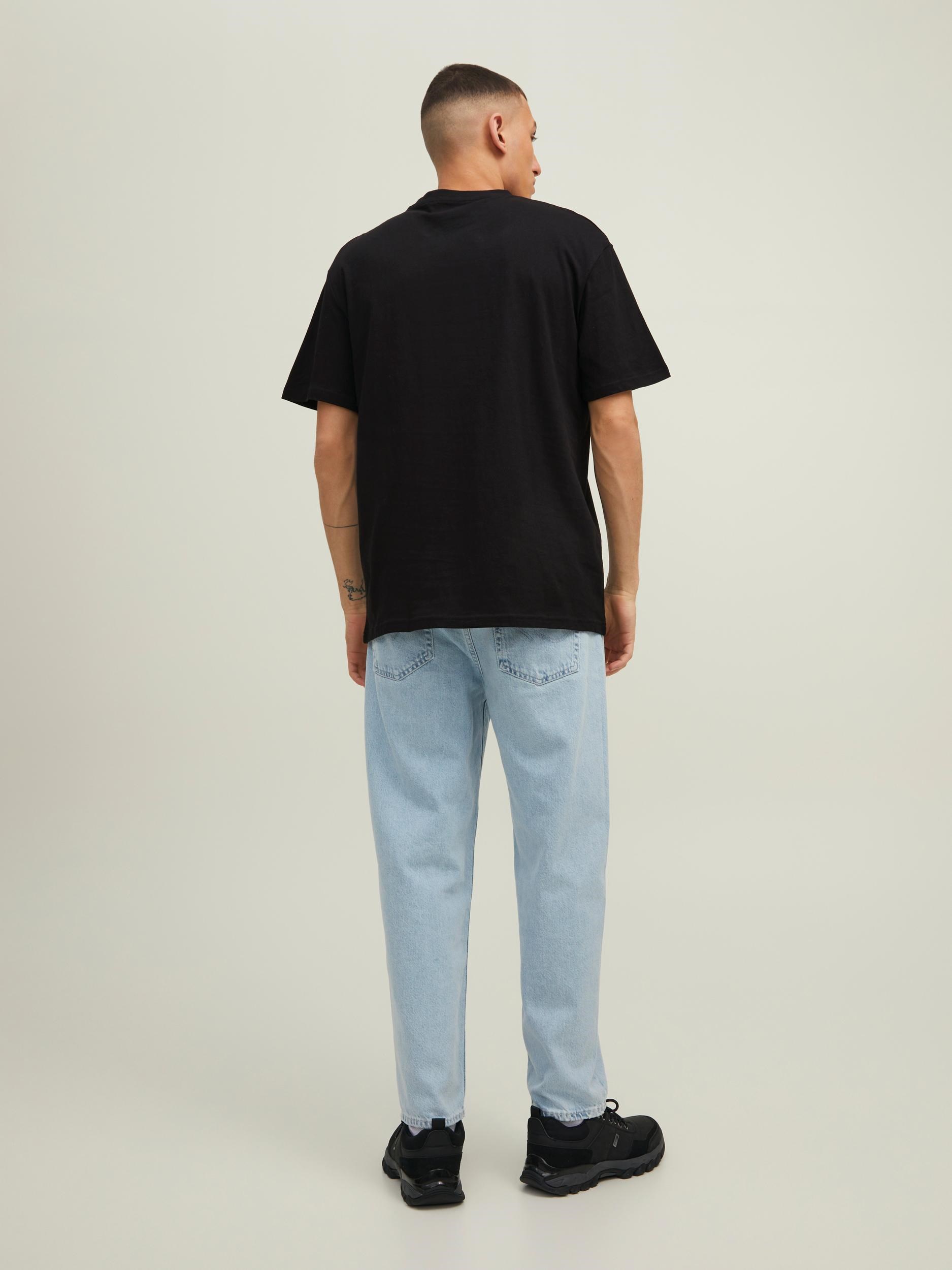 Jack Jones Erkek T-Shirt 12205417 Black