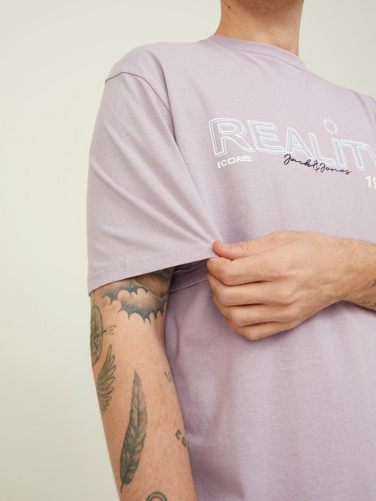 Jack Jones Erkek T-Shirt 12205417 Nirvana