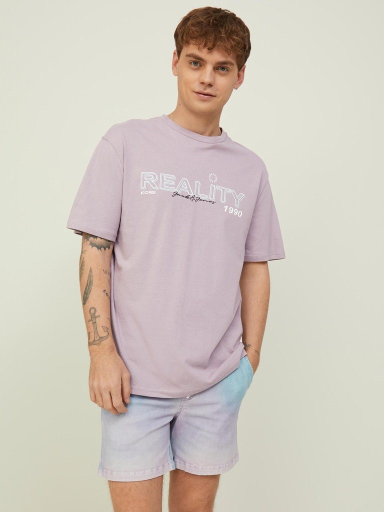 Jack Jones Erkek T-Shirt 12205417 Nirvana