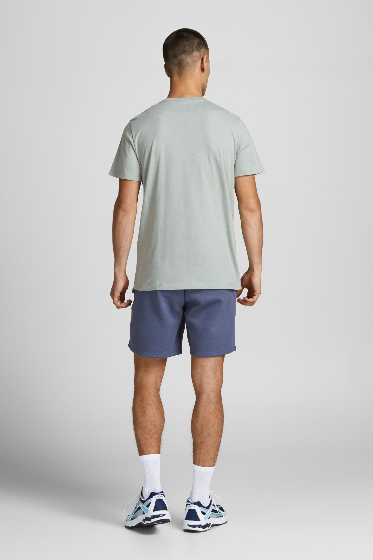 Jack Jones Erkek T-Shirt 12205428 Slate Gray