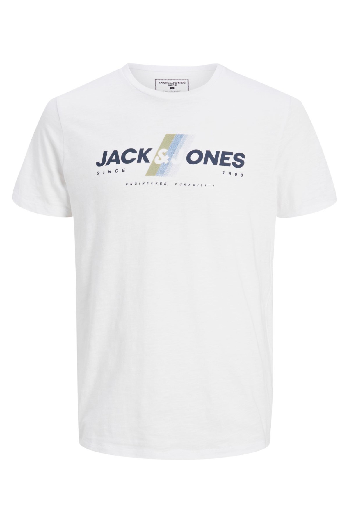 Jack Jones Erkek T-Shirt 12205428 White