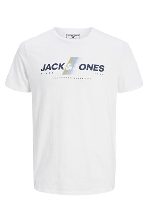 Jack Jones Erkek T-Shirt 12205428 White