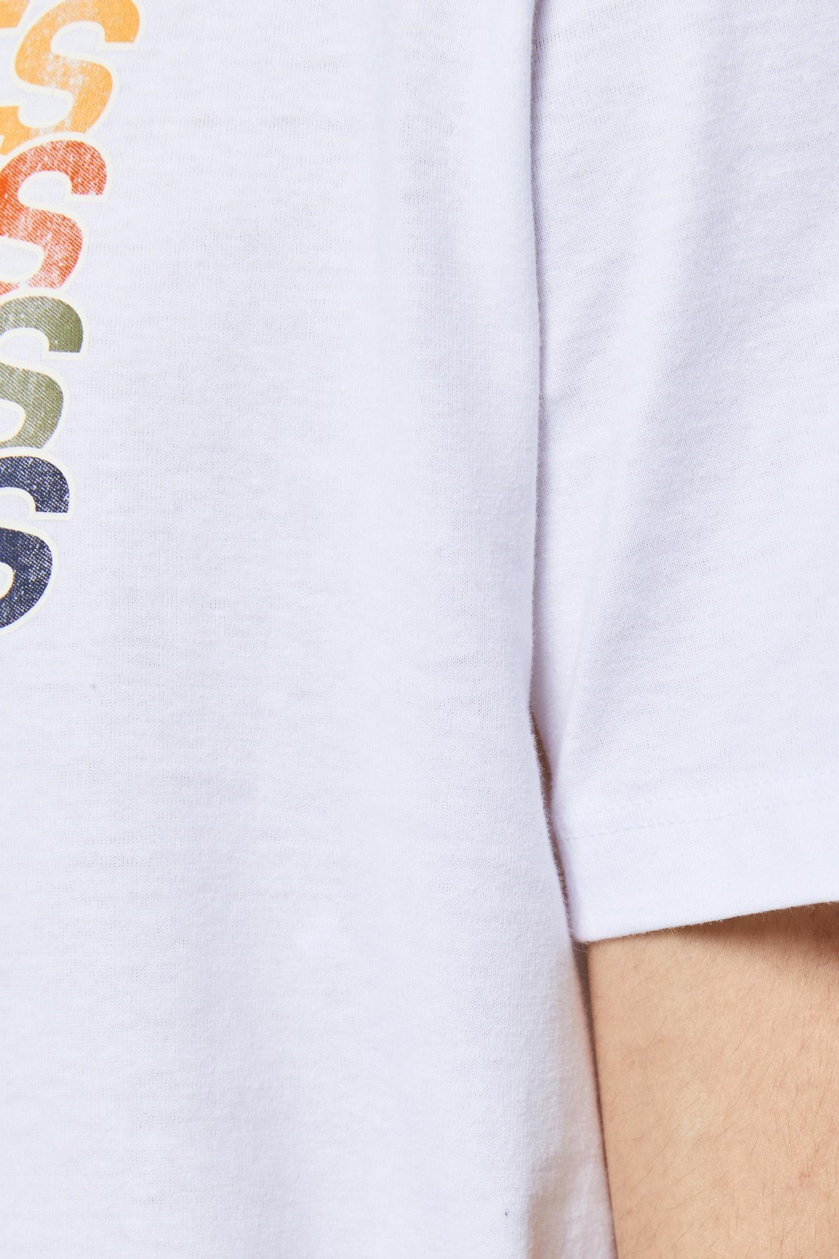 Jack Jones Erkek T-Shirt 12205503 Bright White