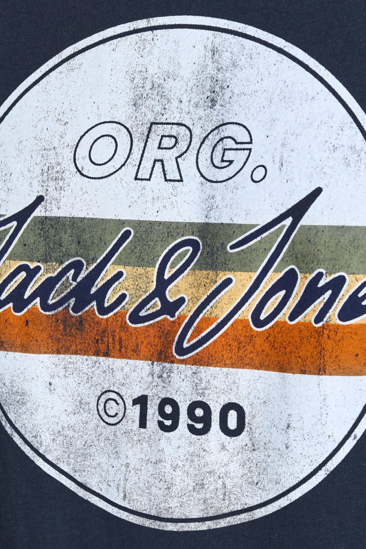 Jack Jones Erkek T-Shirt 12205503 Navy Blazer