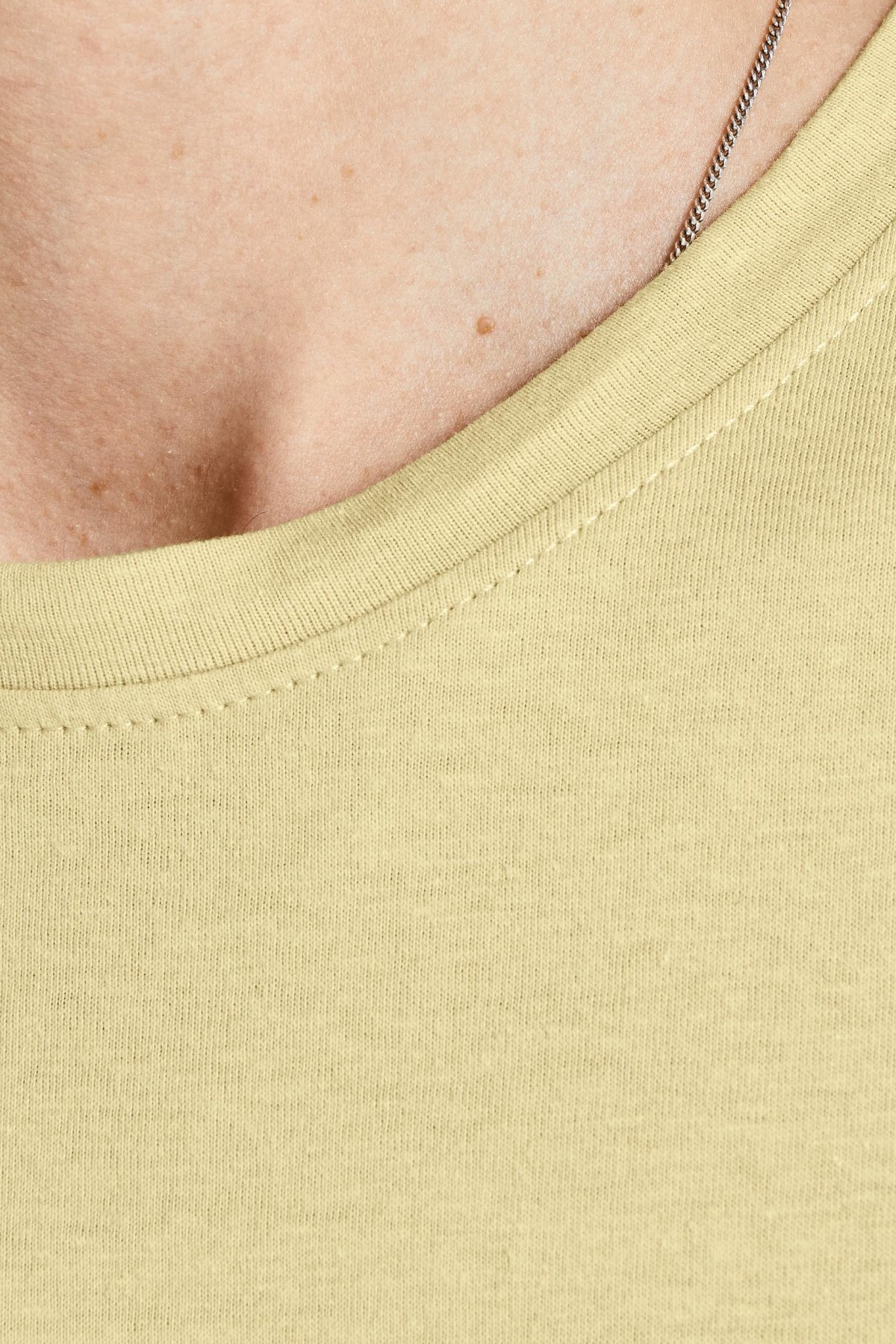 Jack Jones Erkek T-Shirt 12205503 Straw