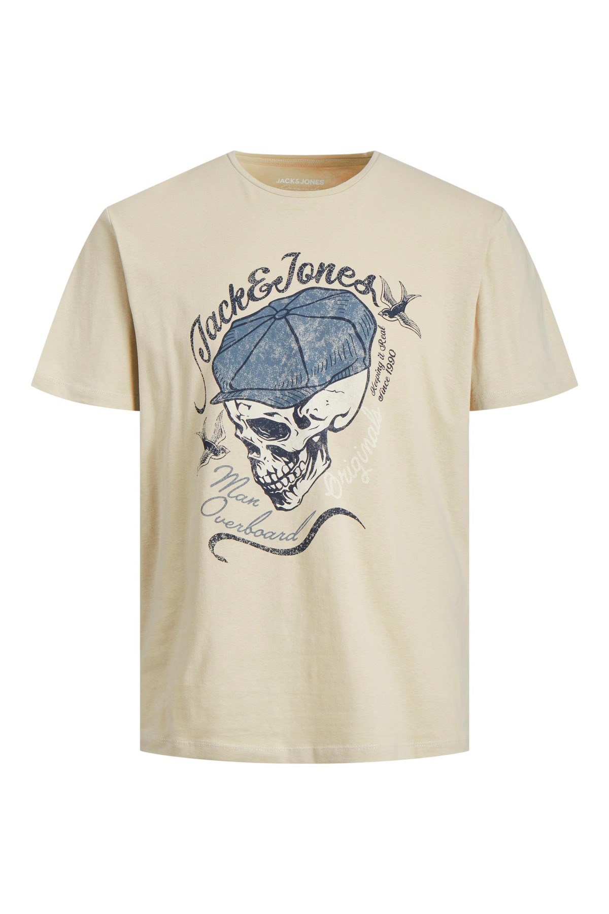 Jack Jones Erkek T-Shirt 12205684 Peyote