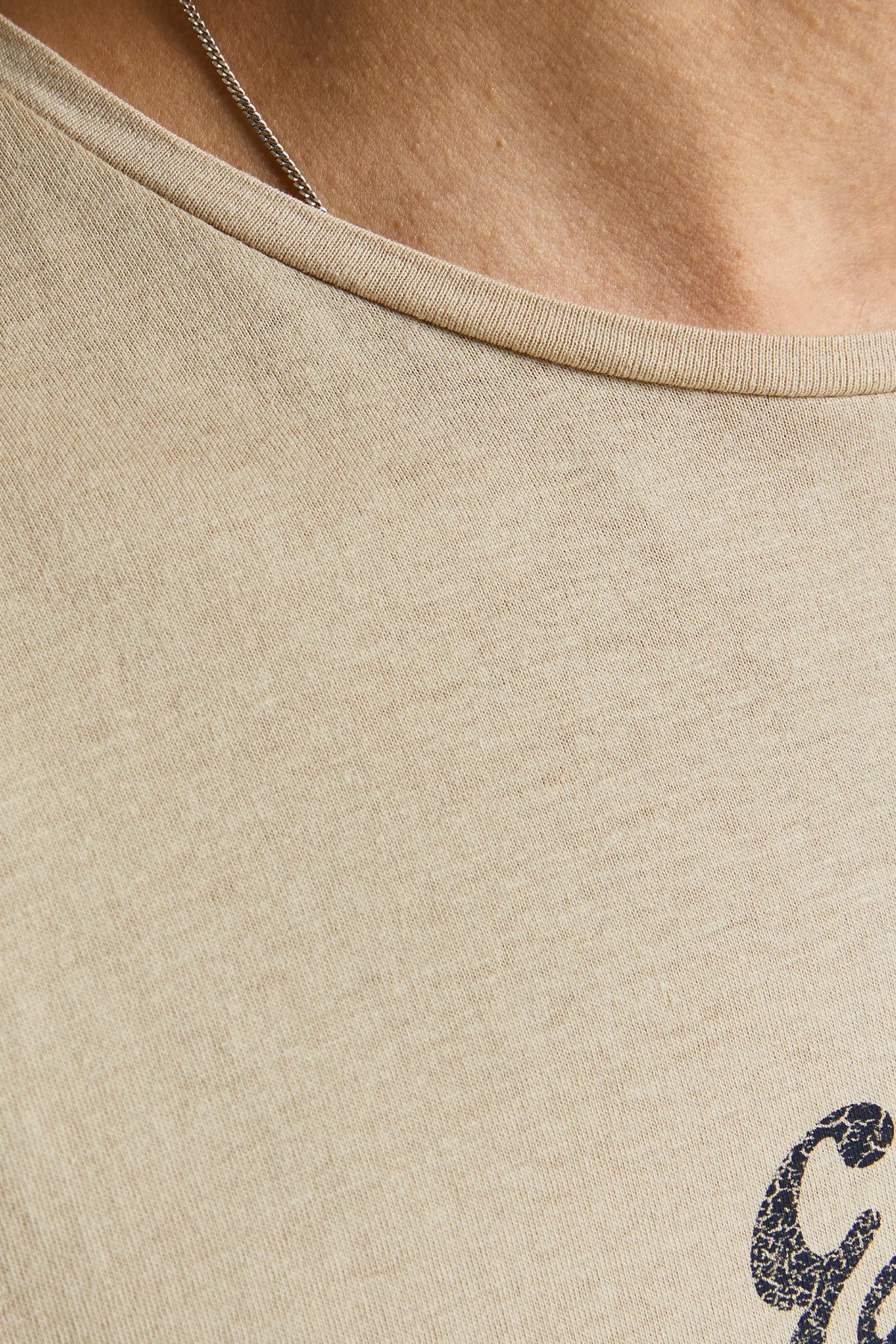 Jack Jones Erkek T-Shirt 12205684 Peyote