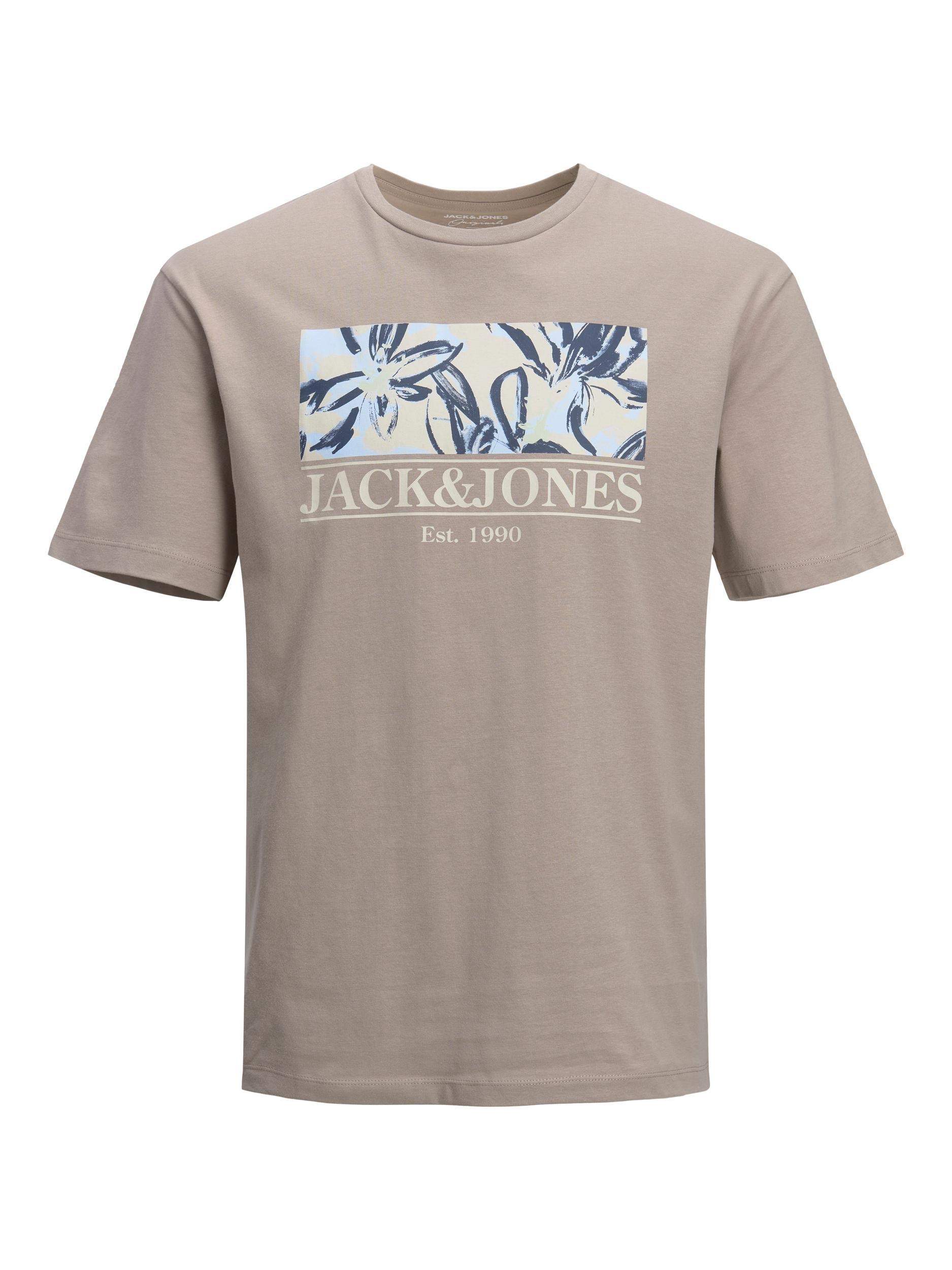 Jack Jones Erkek T-Shirt 12205874 Fungi