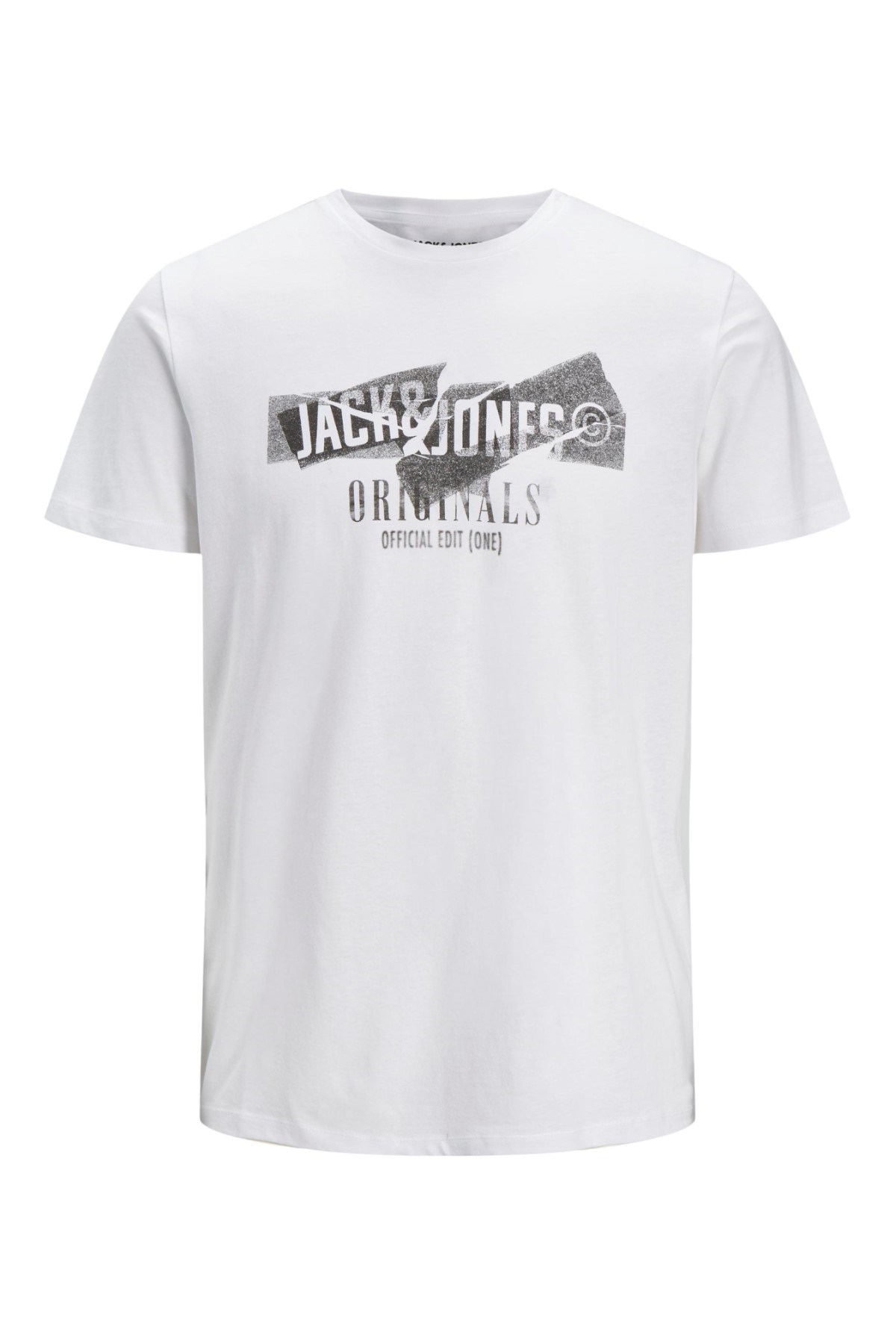 Jack Jones Erkek T-Shirt 12205944 Cloud Dancer