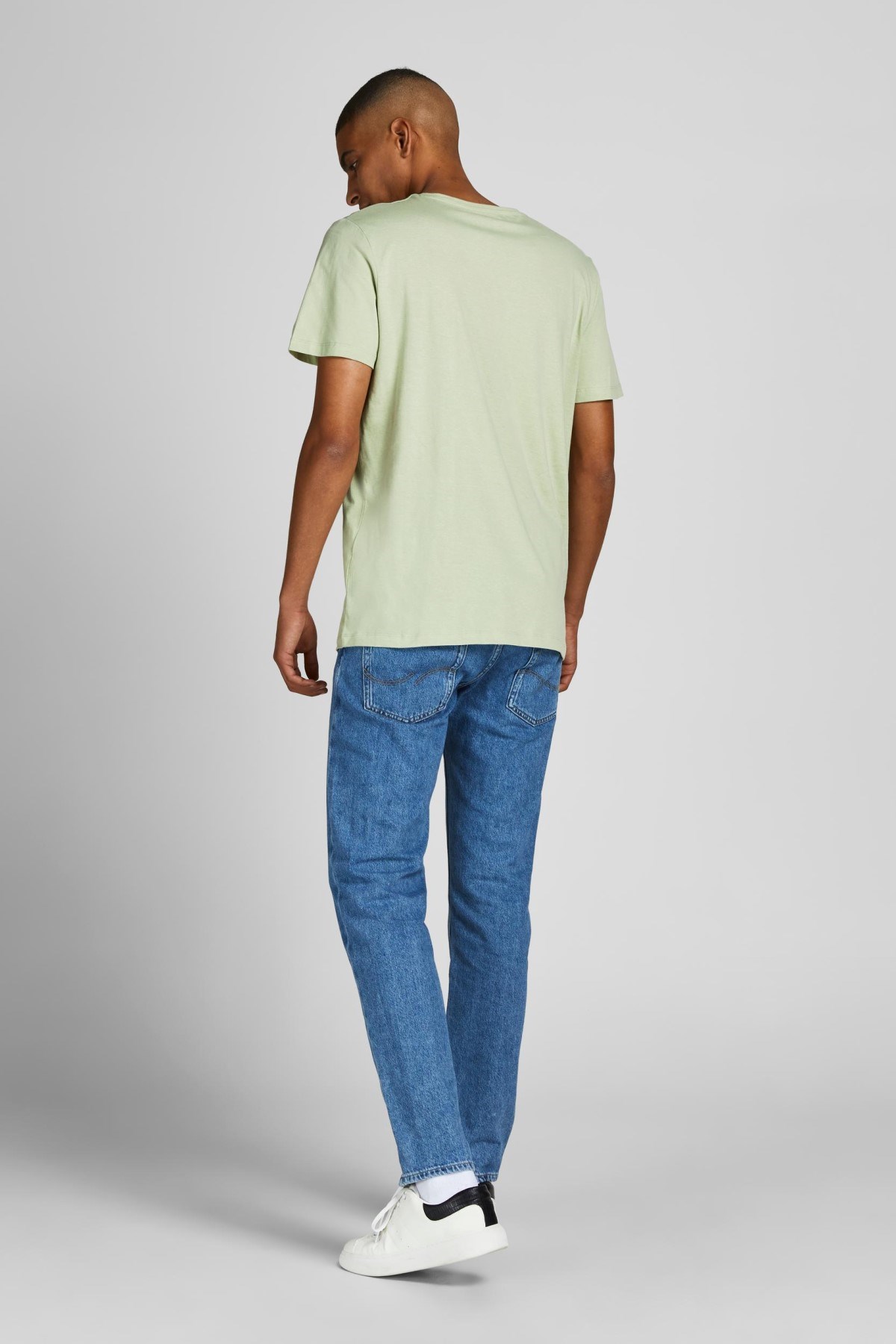 Jack Jones Erkek T-Shirt 12205944 Swamp