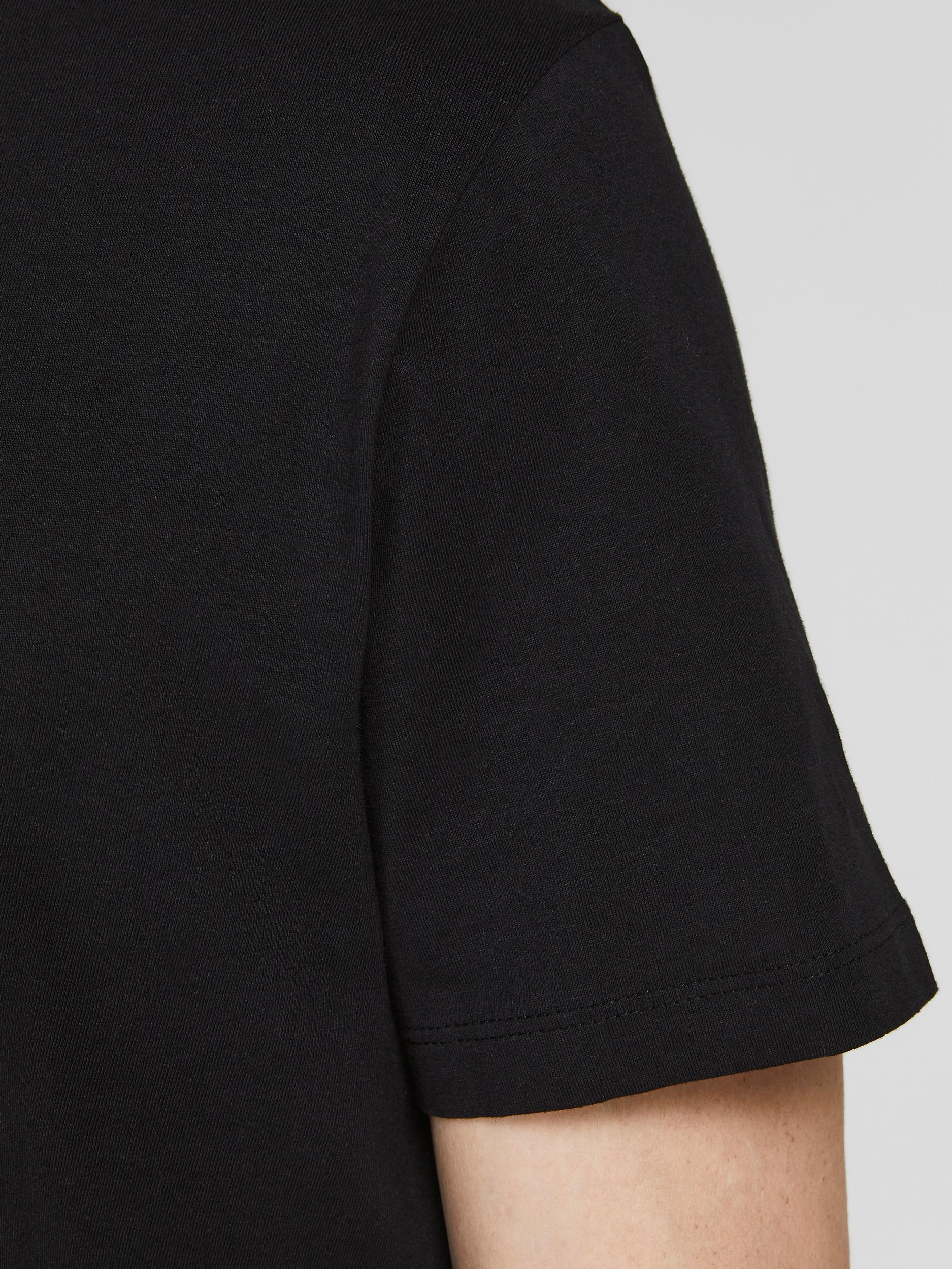 Jack Jones Erkek T-Shirt 12205957 Black