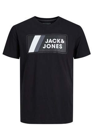 Jack Jones Erkek T-Shirt 12207493 Black