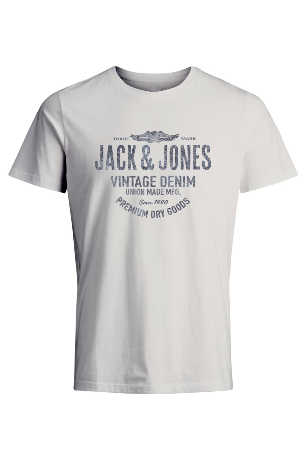 Jack Jones Erkek T-Shirt 12208452 Cloud Dancer