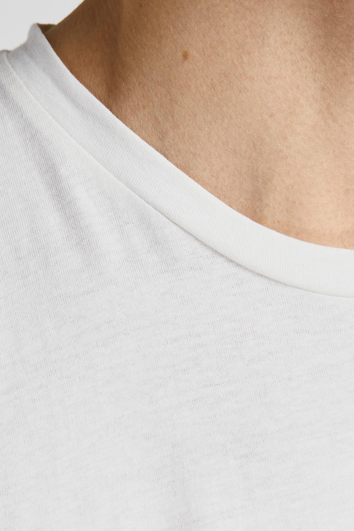 Jack Jones Erkek T-Shirt 12208452 Cloud Dancer