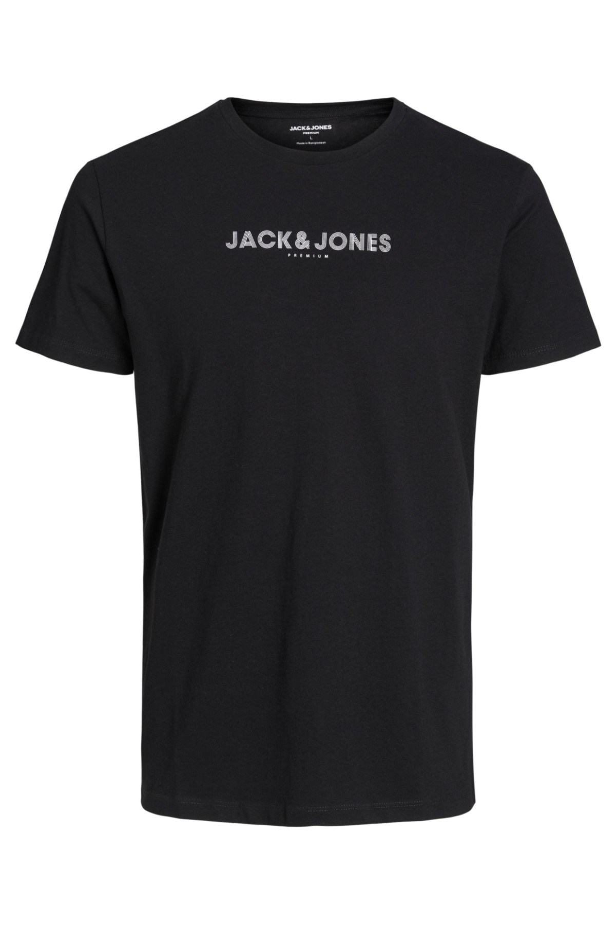 Jack Jones Erkek T-Shirt 12208467 Black