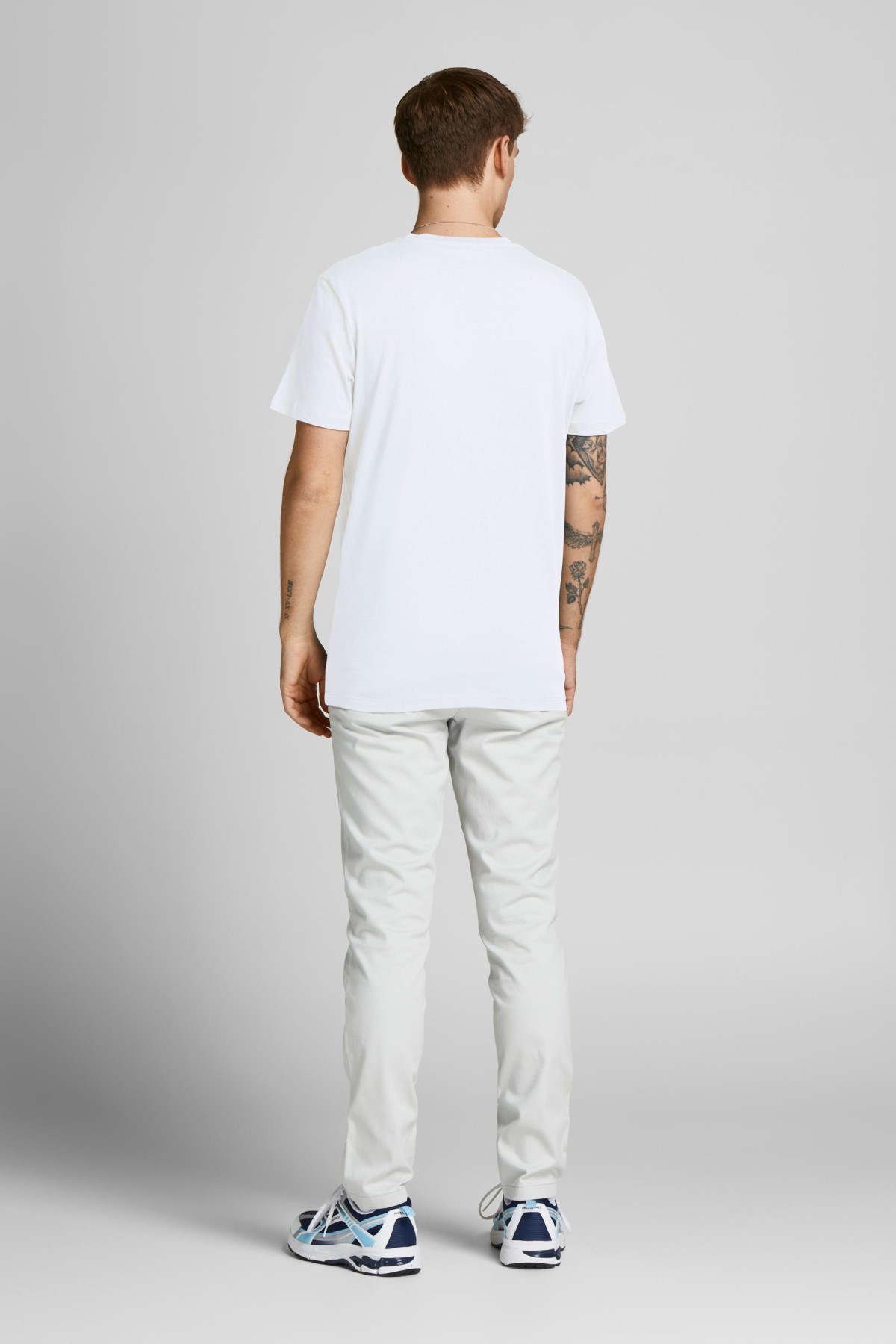 Jack Jones Erkek T-Shirt 12208467 White