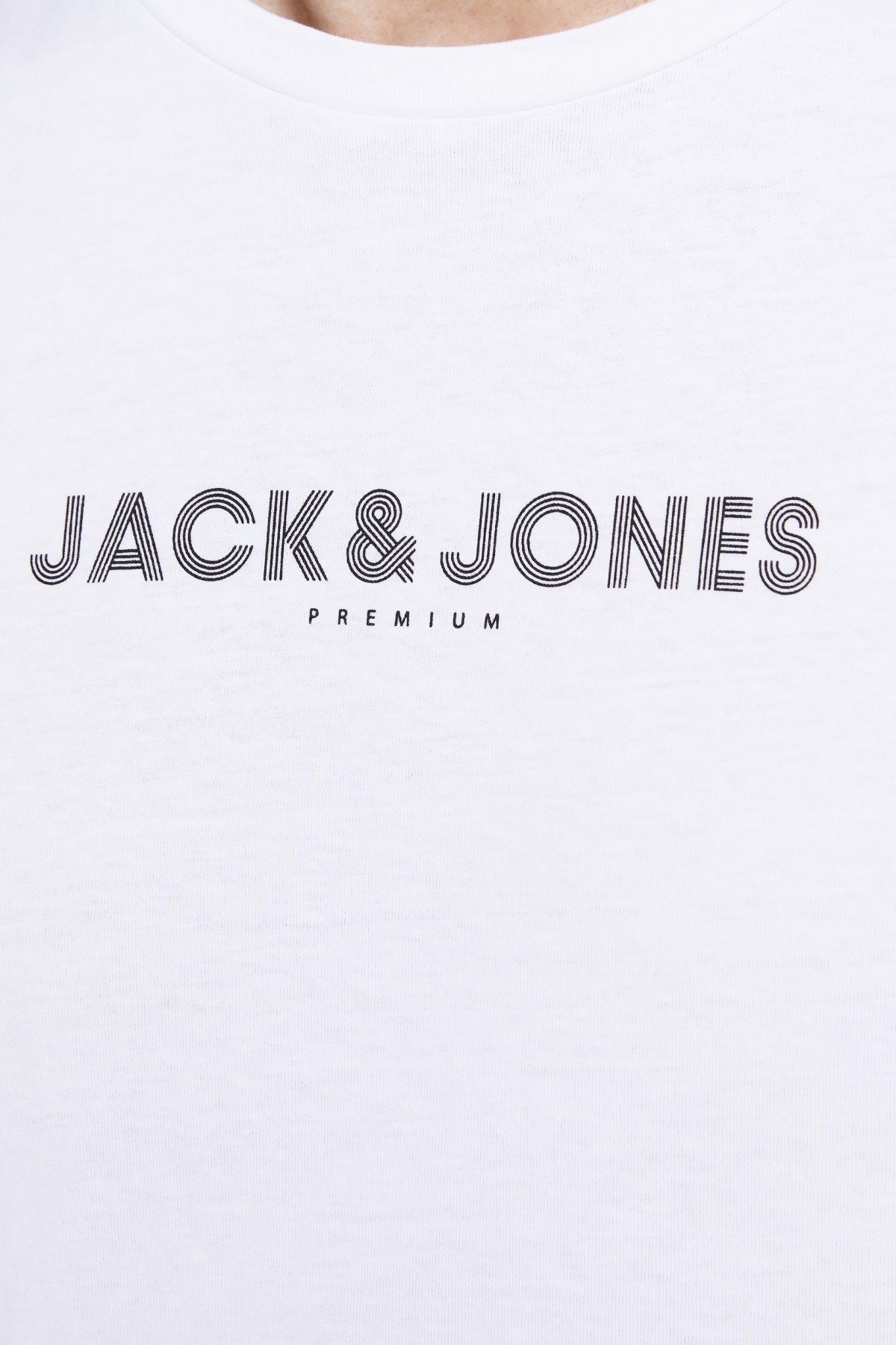 Jack Jones Erkek T-Shirt 12208467 White