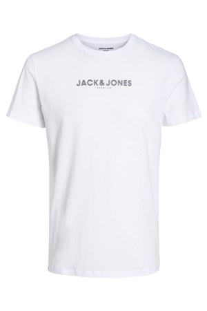 Jack Jones Erkek T-Shirt 12208467 White