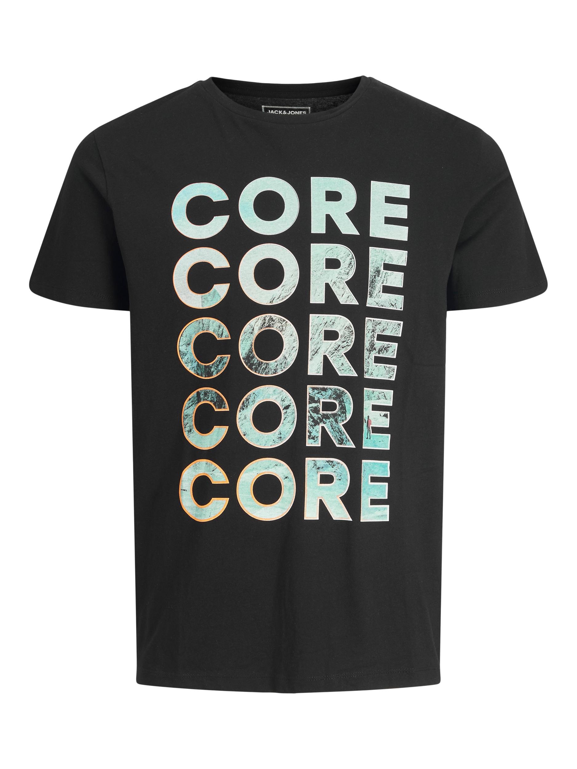 Jack Jones Erkek T-Shirt 12209200 Black