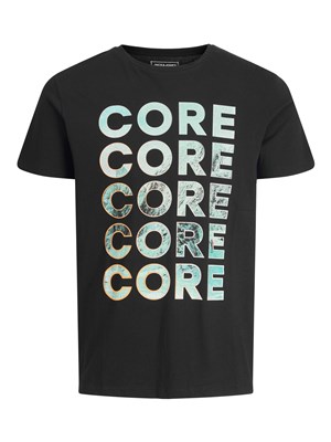 Jack Jones Erkek T-Shirt 12209200 Black