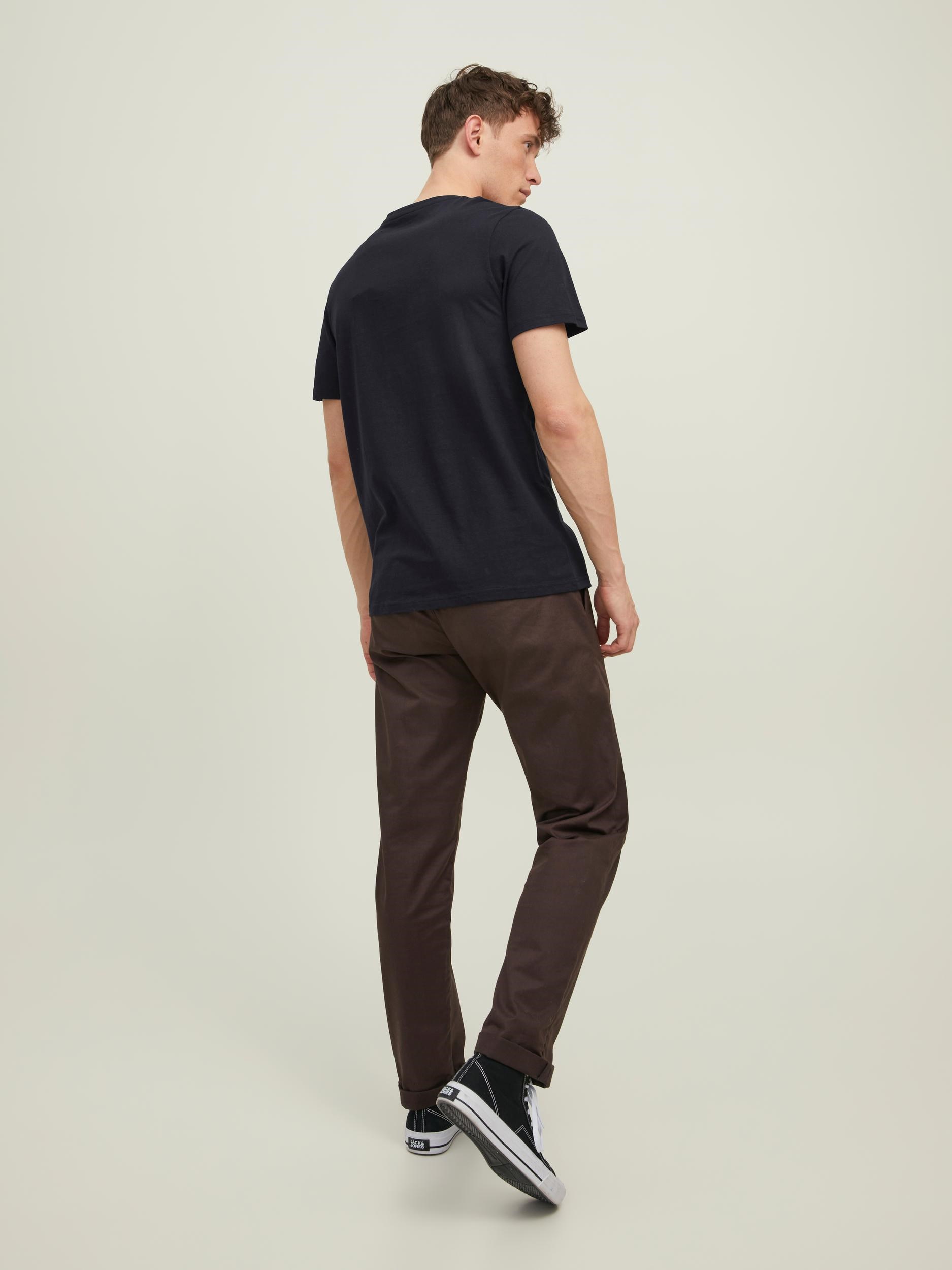 Jack Jones Erkek T-Shirt 12210481 Black